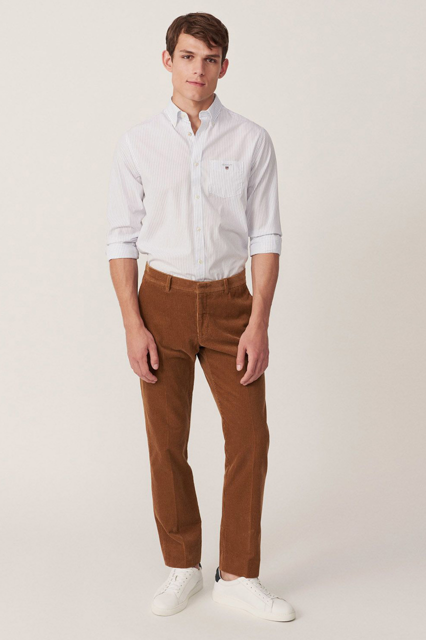 Gant ανδρικό παντελόνι Slim Cord Slacks