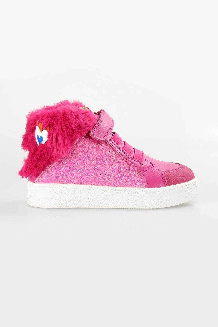 Agatha Ruiz De La Prada βρεφικά sneakers μονόχρωμα με glitter