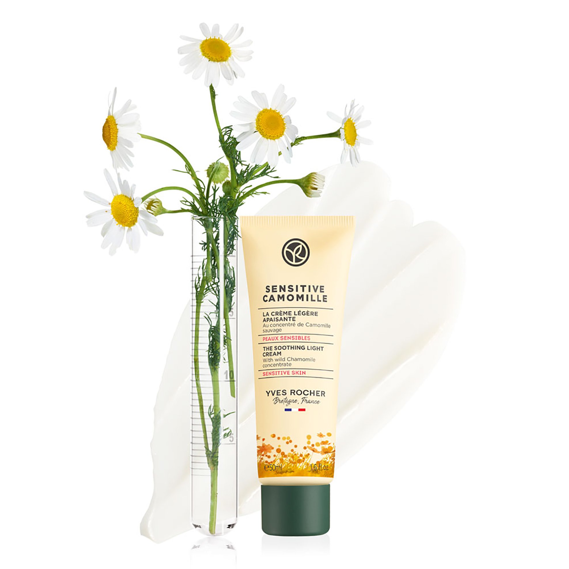 Yves Rocher Sensitive Camomille Anti Redness - Soothing Cream 50 ml - 58833 φωτογραφία