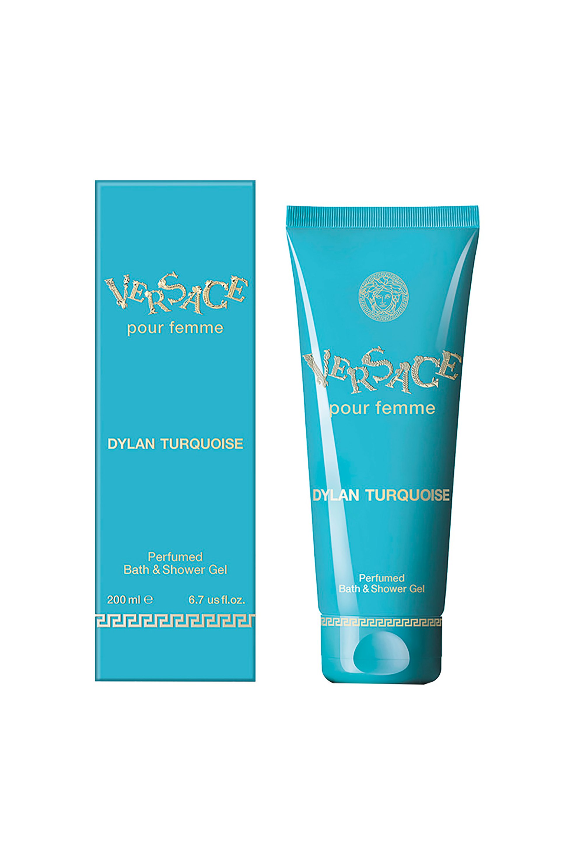 Versace Dylan Turquoise Perfumed Bath And Shower Gel Tube 200 ml - 702148 φωτογραφία