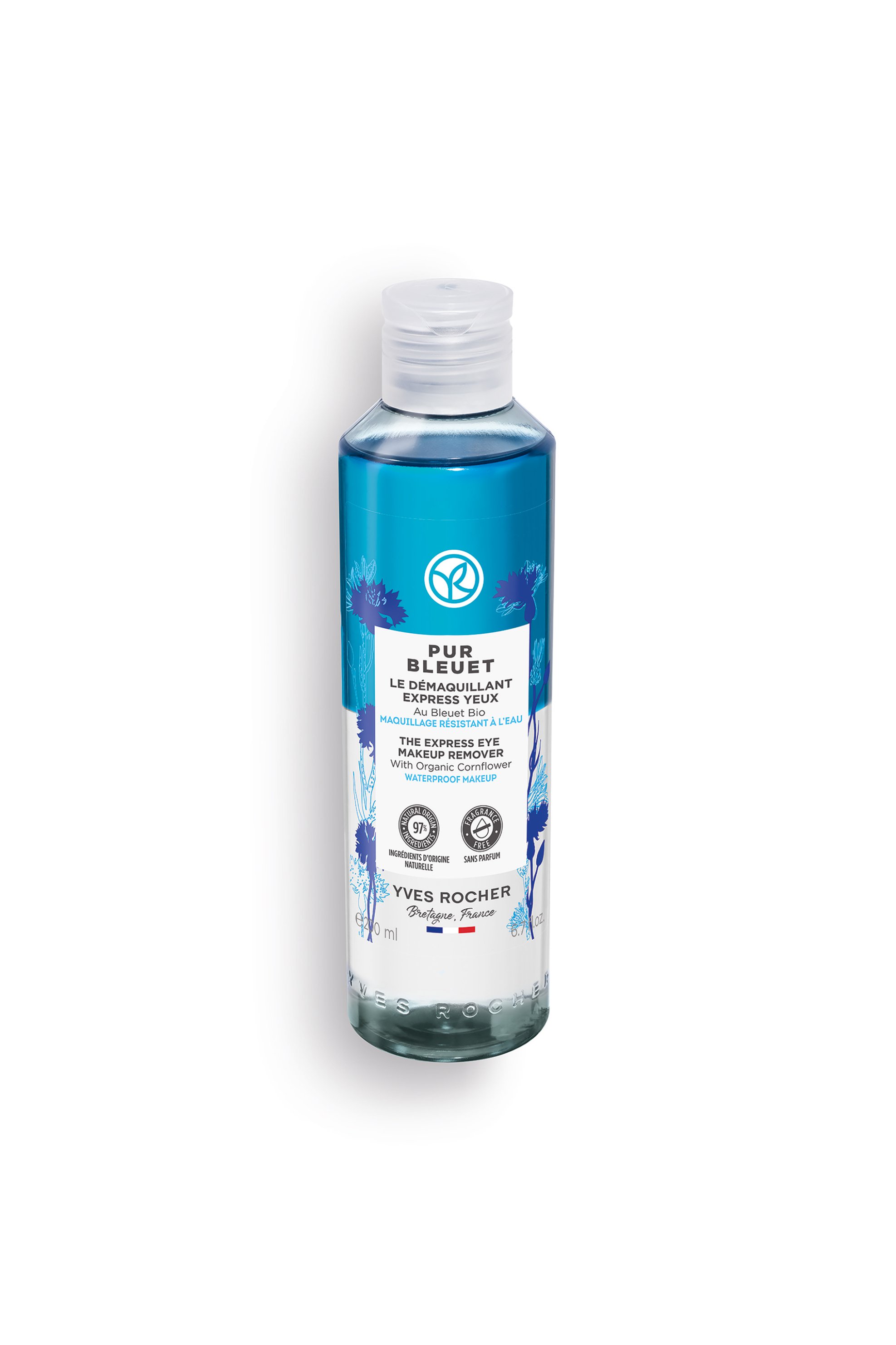 YVES ROCHER Yves Rocher Express Eye Makeup Remover - Pur Bleuet - 78912