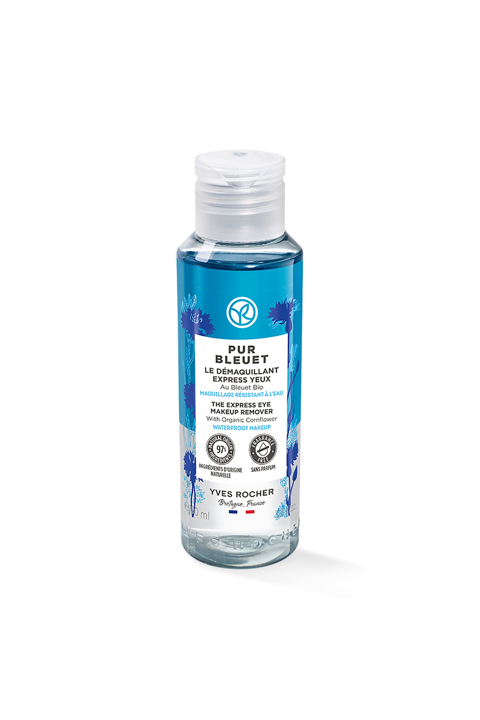 YVES ROCHER Yves Rocher Express Eye Makeup Remover - Pur Bleuet - 79866