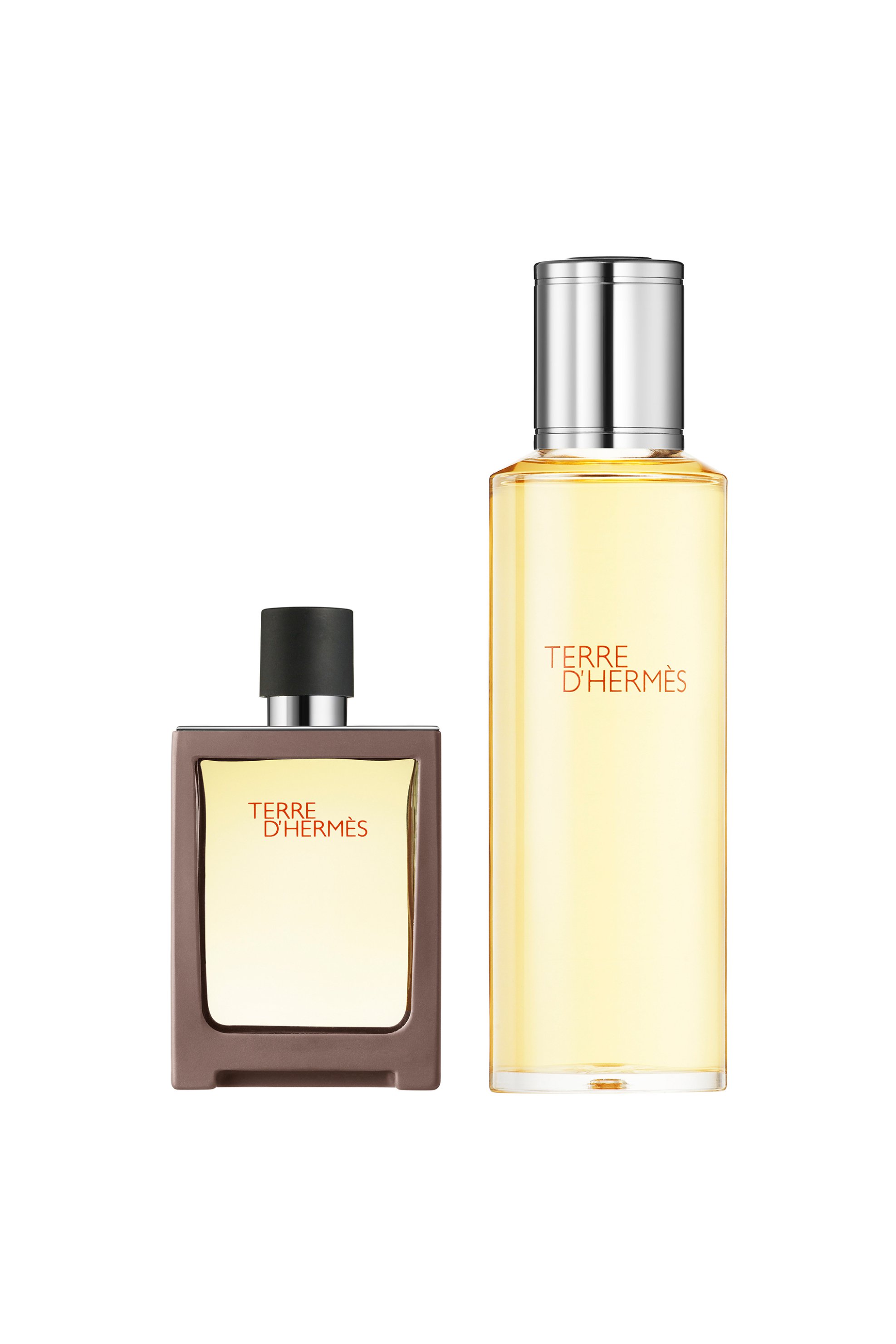 HERMÈS Hermès Terre d'Hermès Eau de Toilette Bαποριζατέρ Tαξιδιού 121 gr, 30 ml & Aνταλλακτικό 125 ml - 107747V0