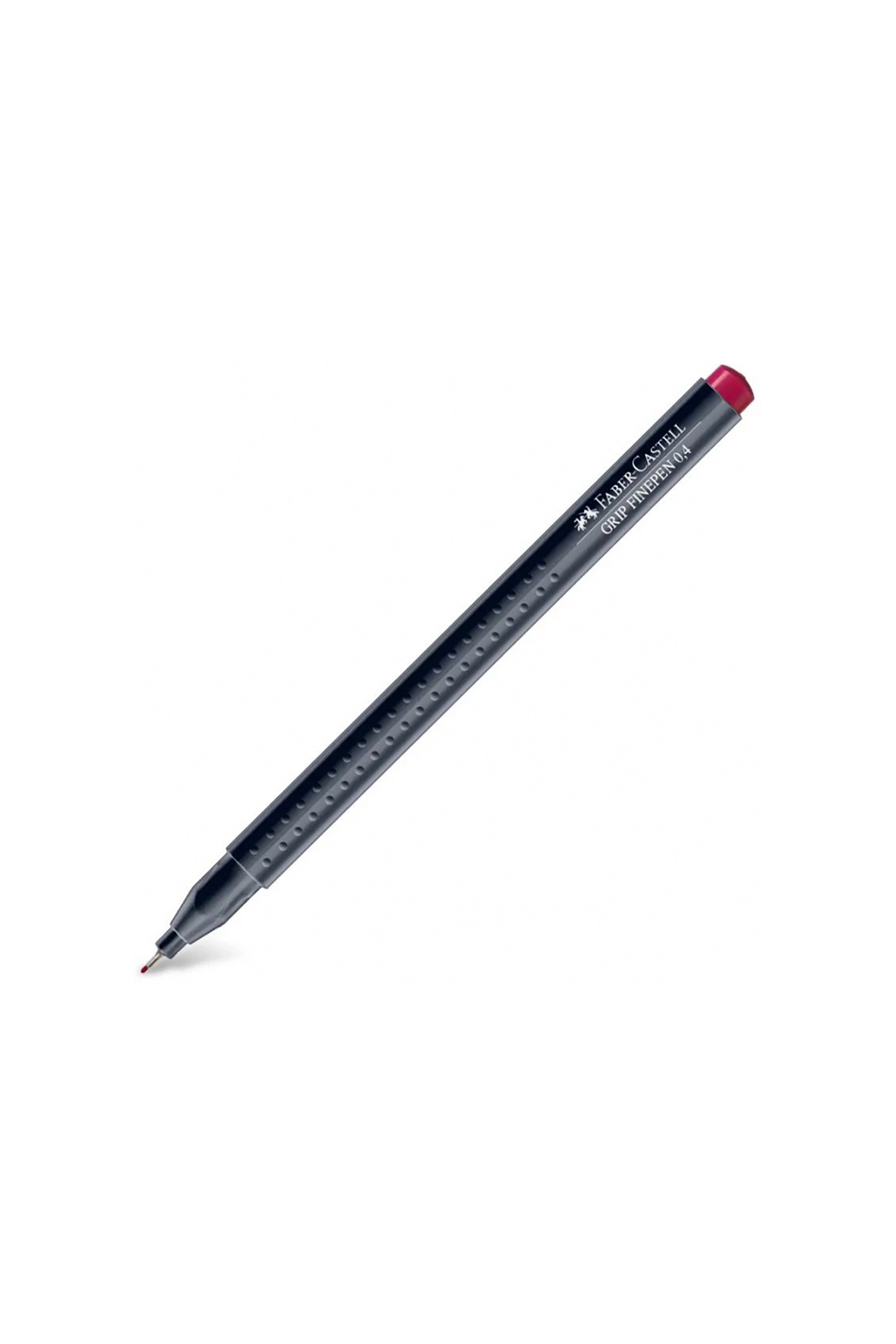 FABER-CASTELL Faber-Castell στυλό Grip Fineliner 0.4 Κόκκινο - Κερασί - 077151626