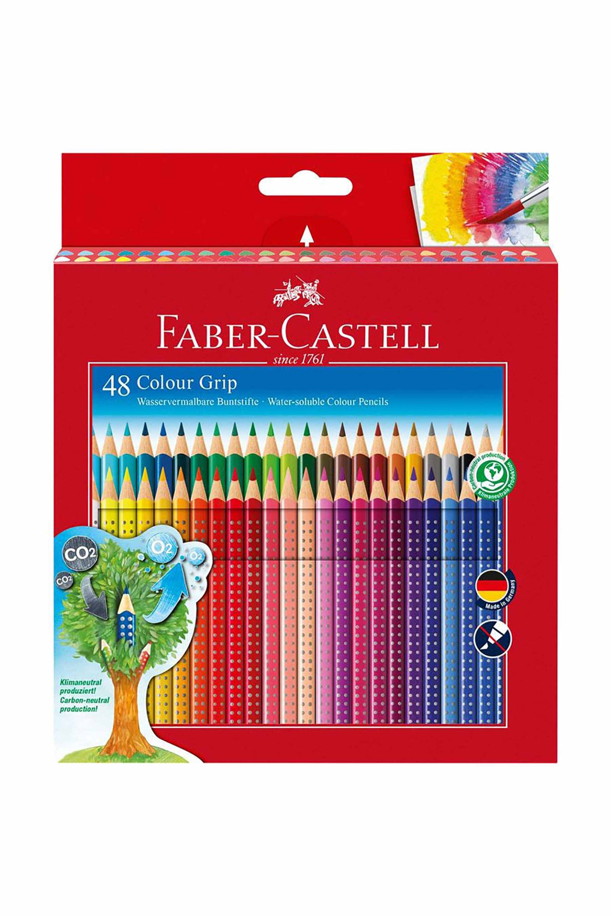 FABER-CASTELL Faber-Castell Ξυλομπογιές Grip Σετ των 48 χρωμάτων - 077112449/