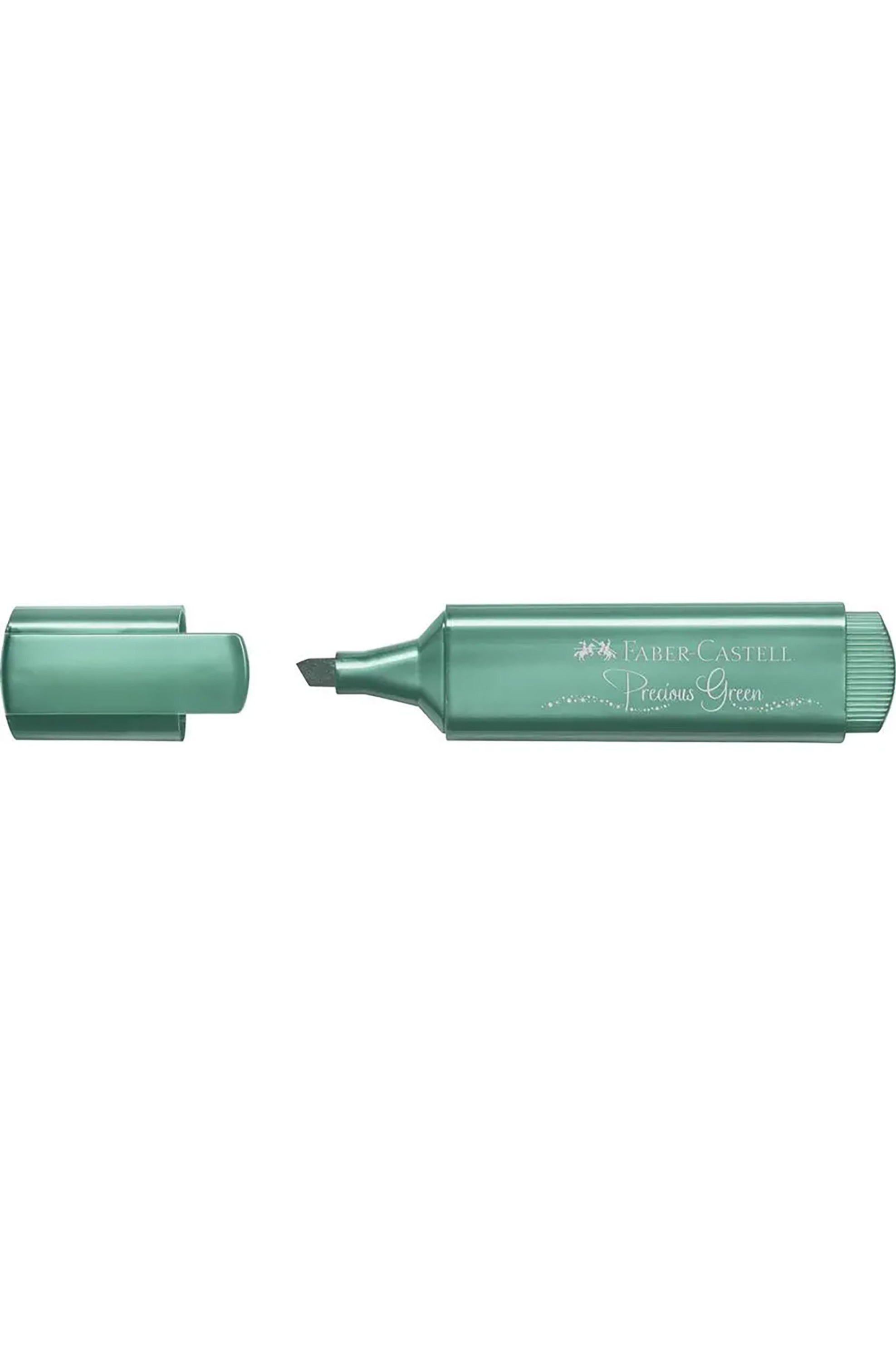 Faber-Castell Μαρκαδόρος uπογράμμισης Textliner 46 Metallic precious green - 077154639 φωτογραφία