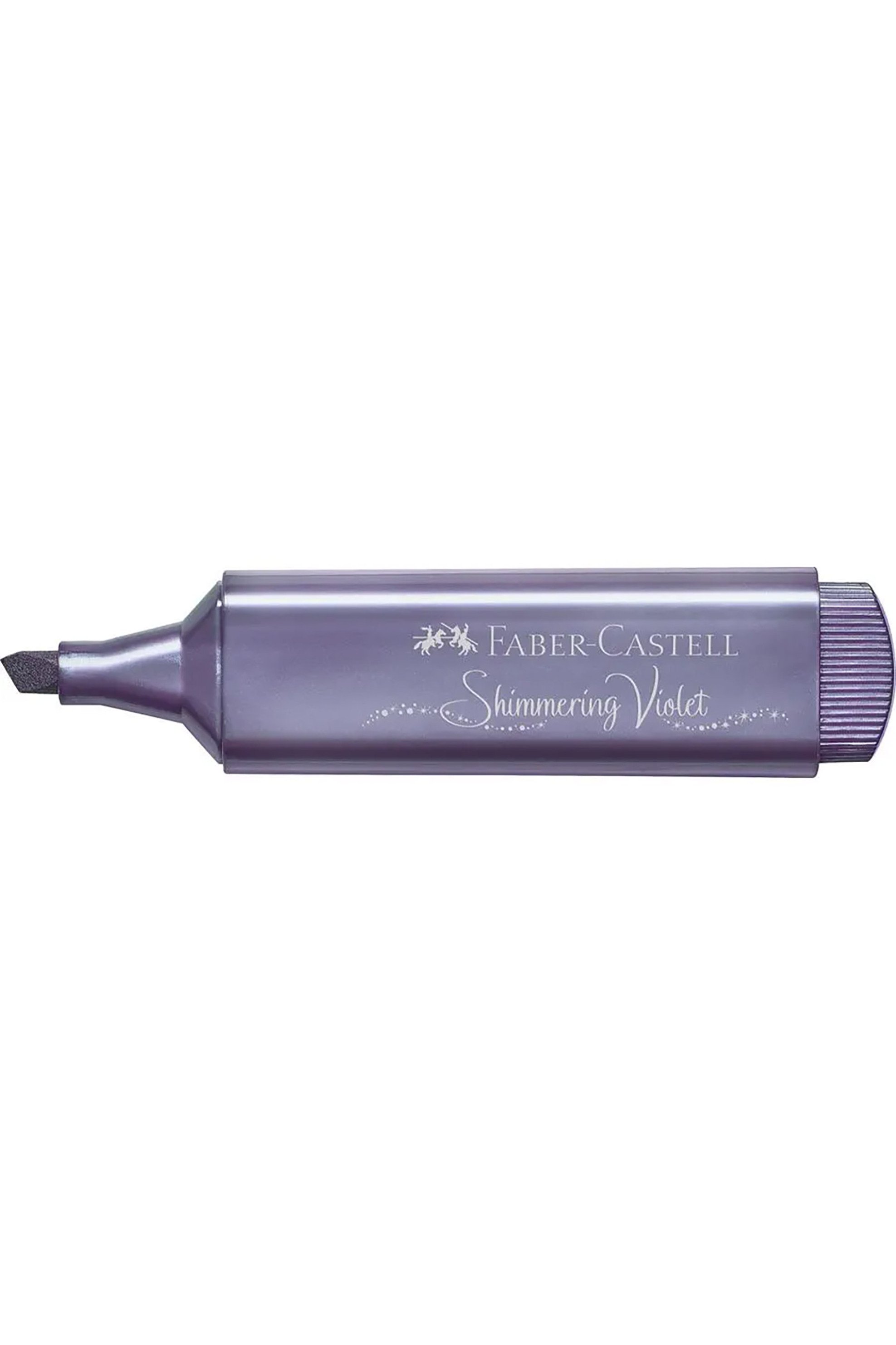 Faber-Castell Μαρκαδόρος uπογράμμισης Textliner 46 Metallic shimmering violet - 077154678 φωτογραφία