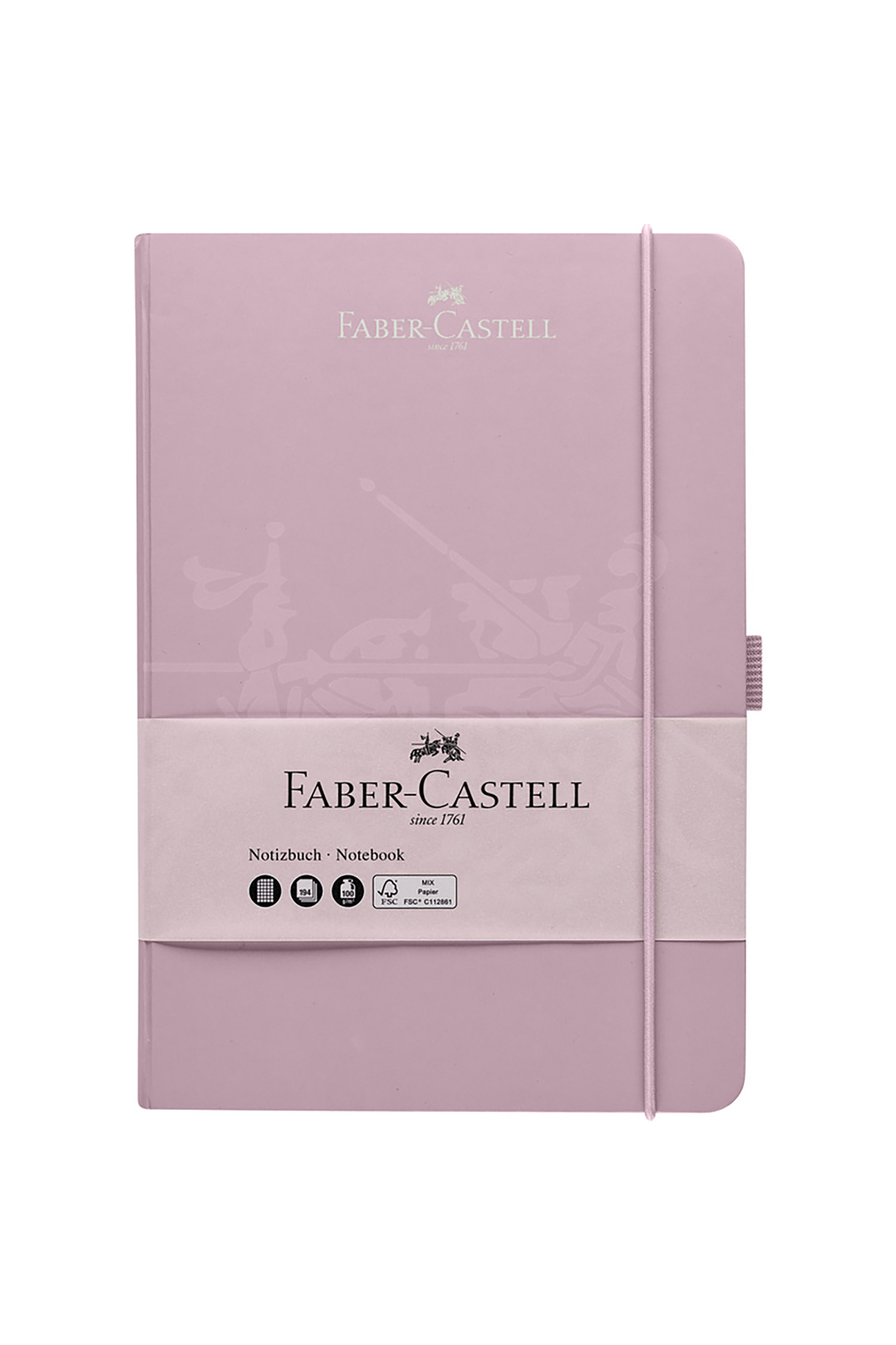 FABER-CASTELL Faber-Castell ατζέντα DIN A5 14,5 x 21 cm Ροζέ - 07710-027-826