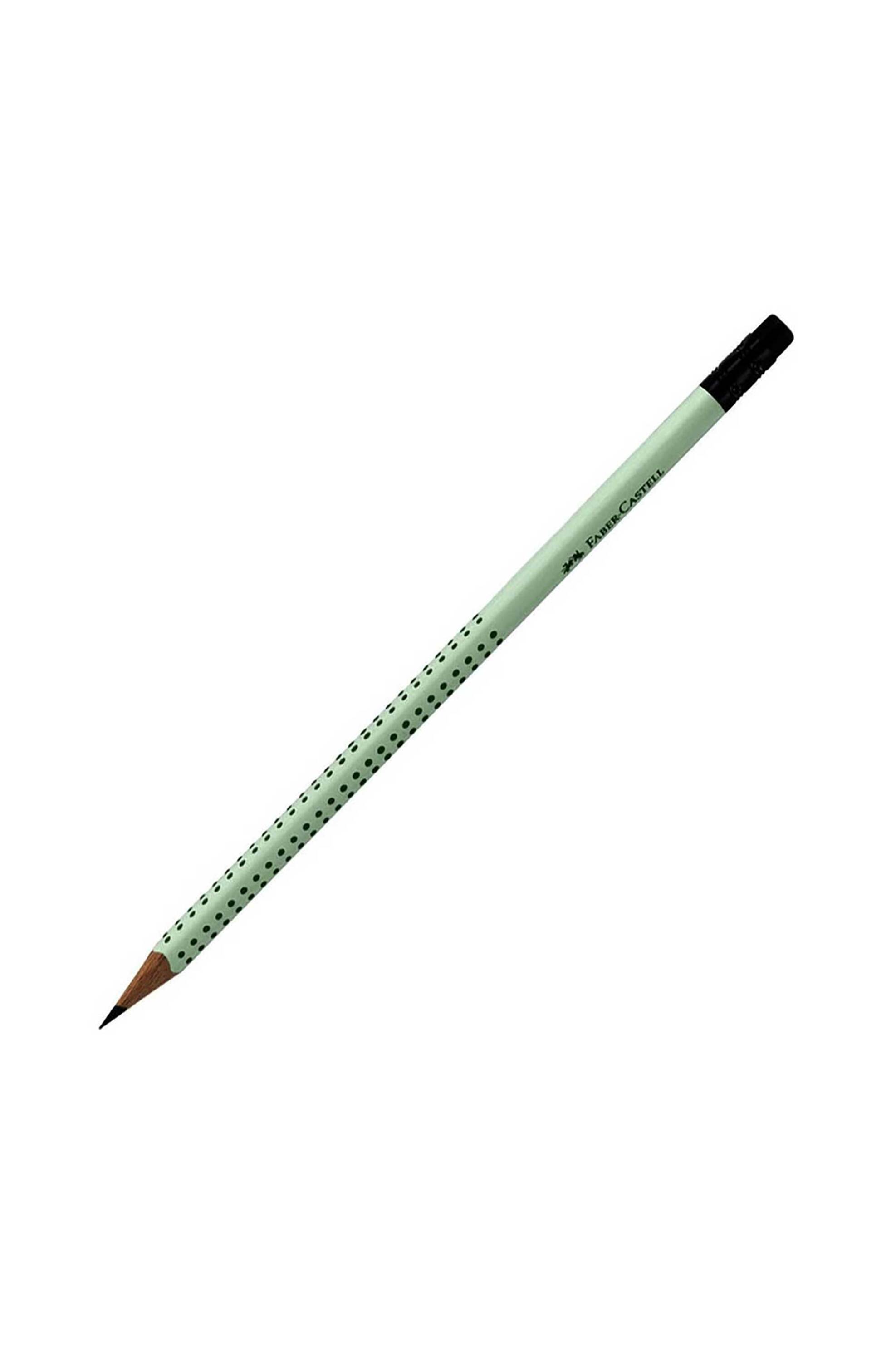 FABER-CASTELL Faber-Castell μολύβι με γόμα "Grip" Olive - 077100-156-096