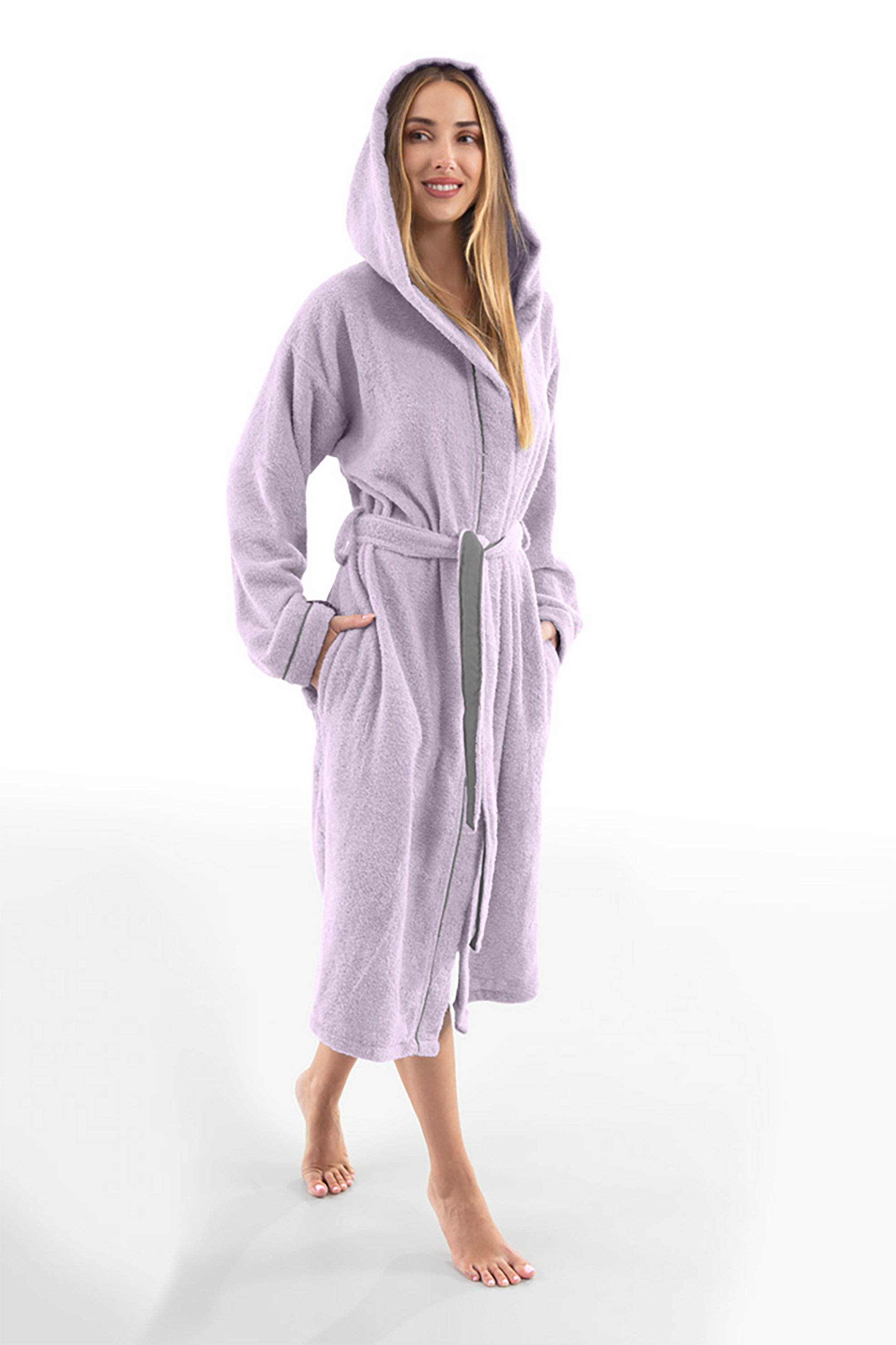 Guy Laroche μπουρνούζι "Casual Lilac" (M) - 1131092222021