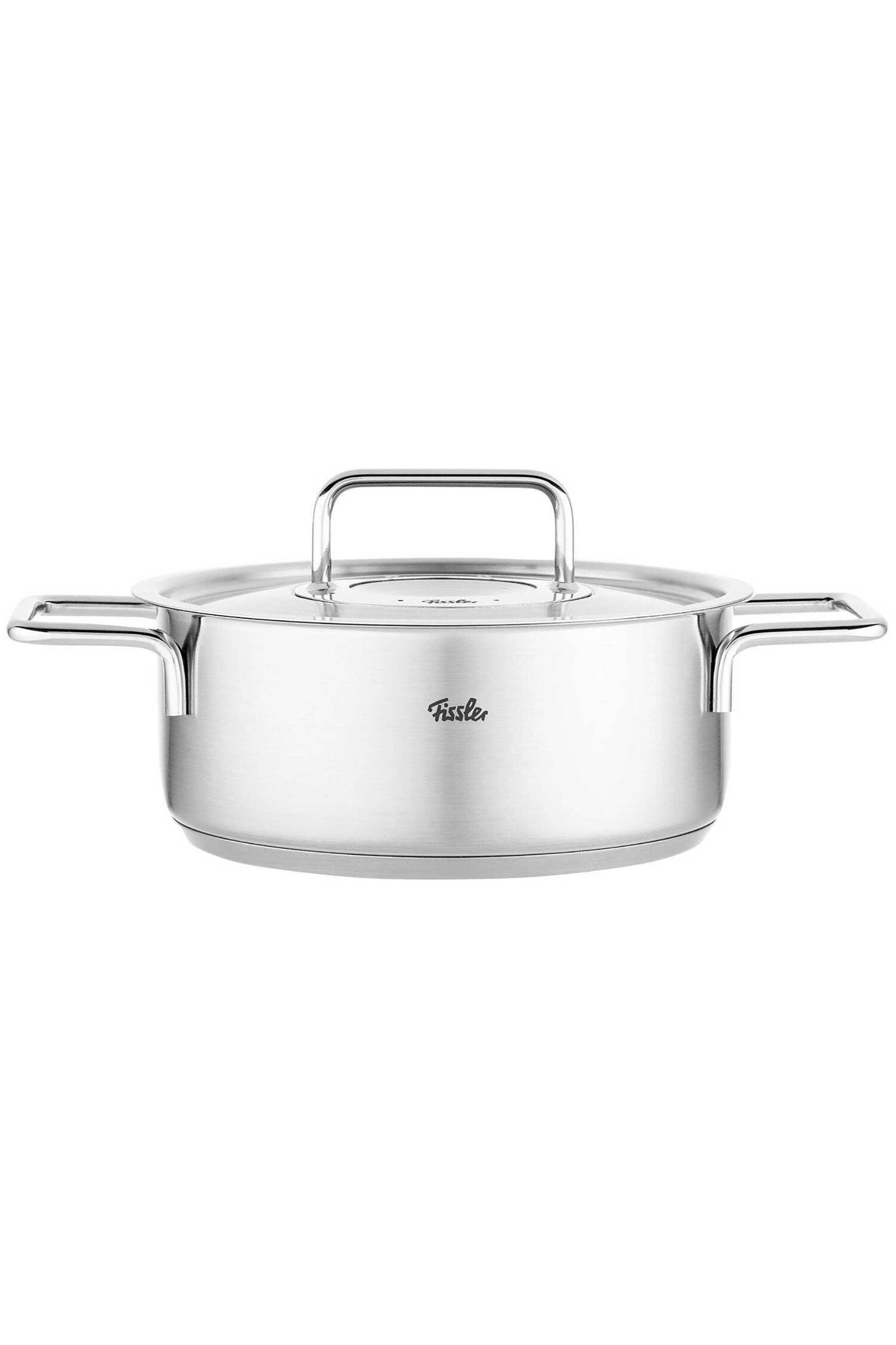 FISSLER Fissler ανοξείδωτη ημιχύτρα με μεταλλικό καπάκι 20 cm "Pure" - 8612420000