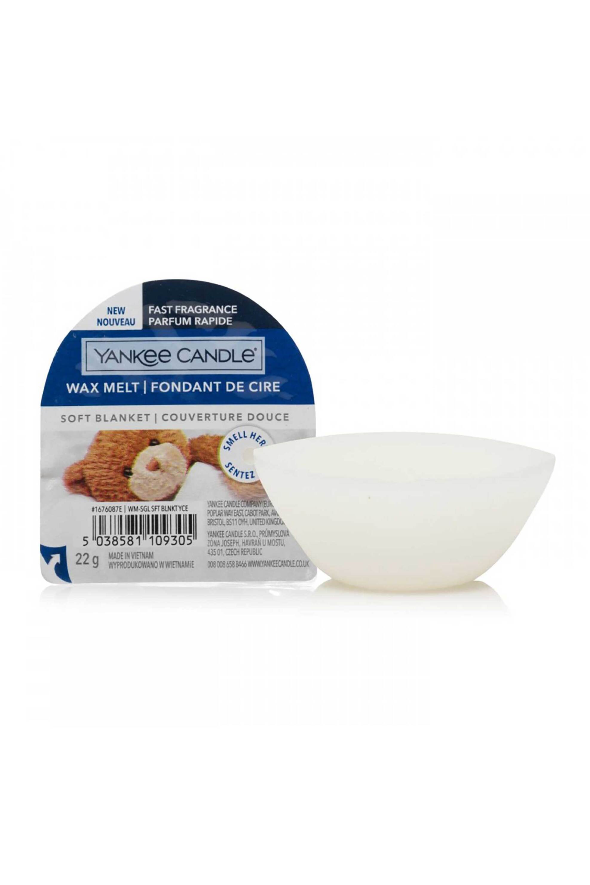 Yankee Candle αρωματική τάρτα "Clean Cotton" 5.6 x 2 cm - 1676087E φωτογραφία