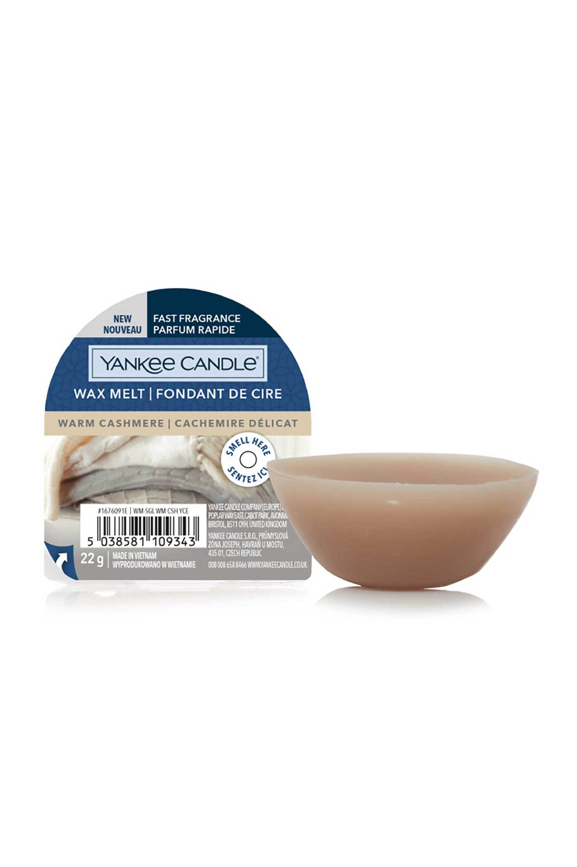 YANKEE CANDLE Yankee Candle αρωματική τάρτα "Warm Cashmere" 5.6 x 1.5 cm - 1676091E