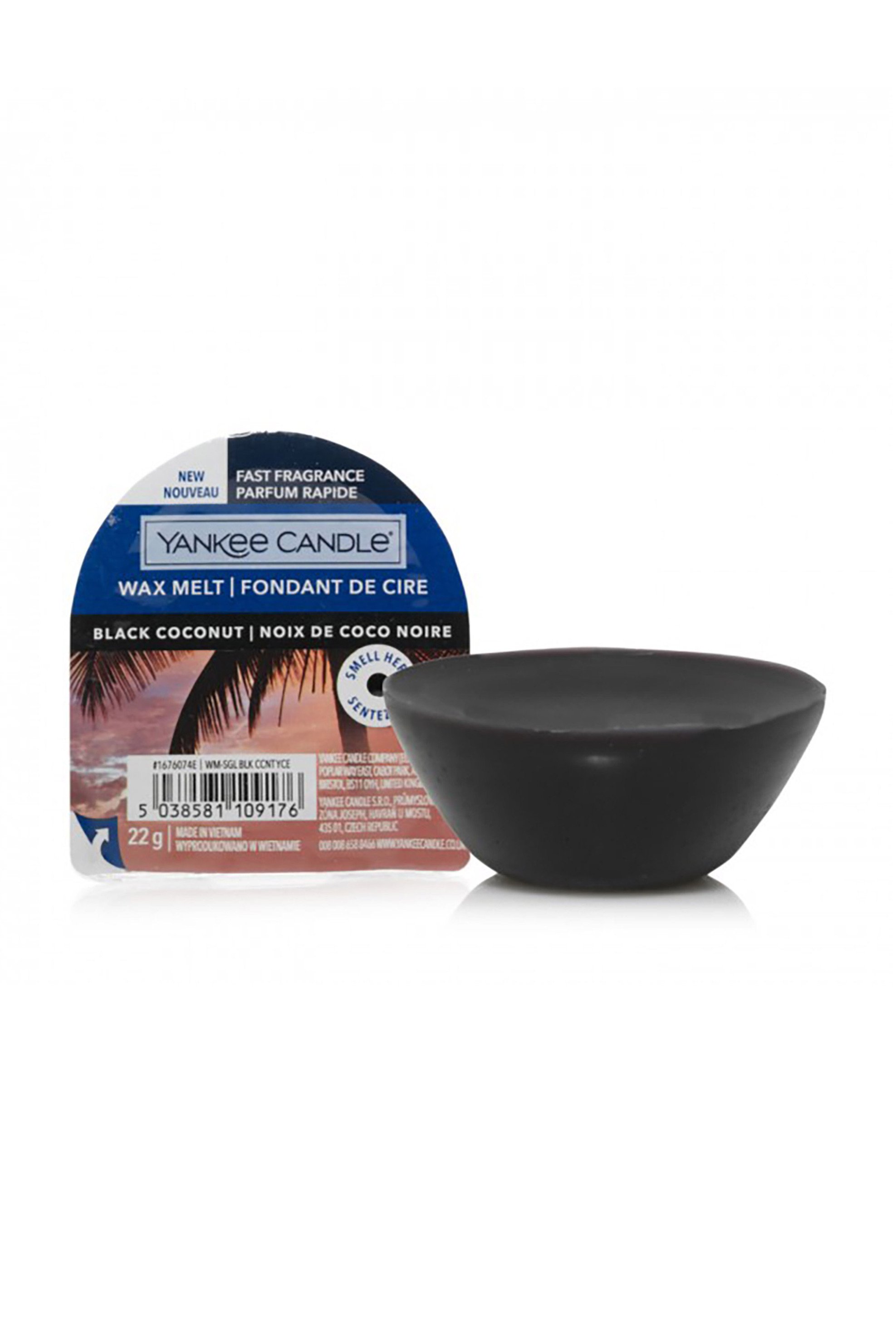 YANKEE CANDLE Yankee Candle αρωματική τάρτα "Black Coconut" 5.6 x 2 cm - 1676074E