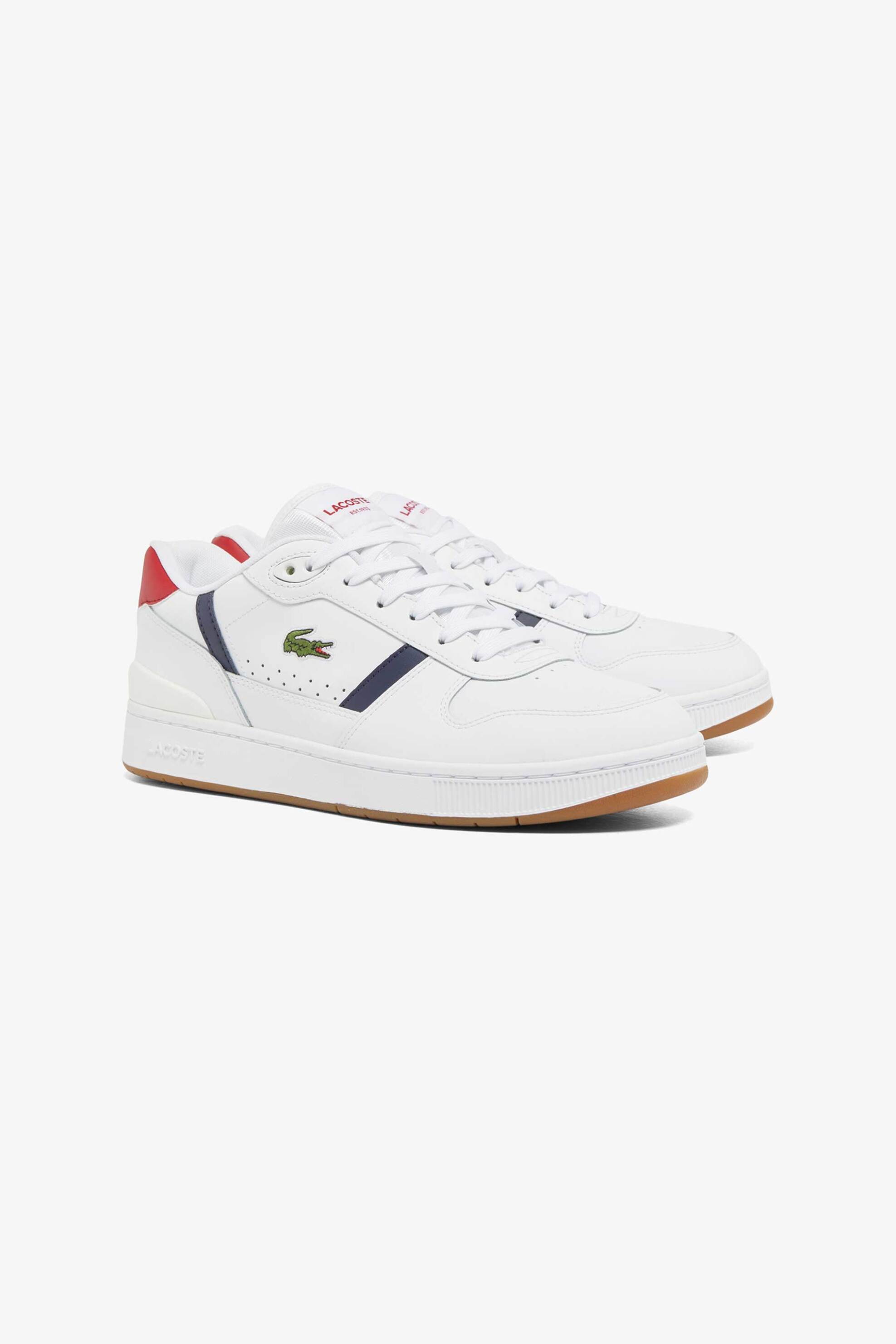 LACOSTE Lacoste ανδρικά sneakers με λογότυπο "T-Clip" - 48SMA0094407 Λευκό