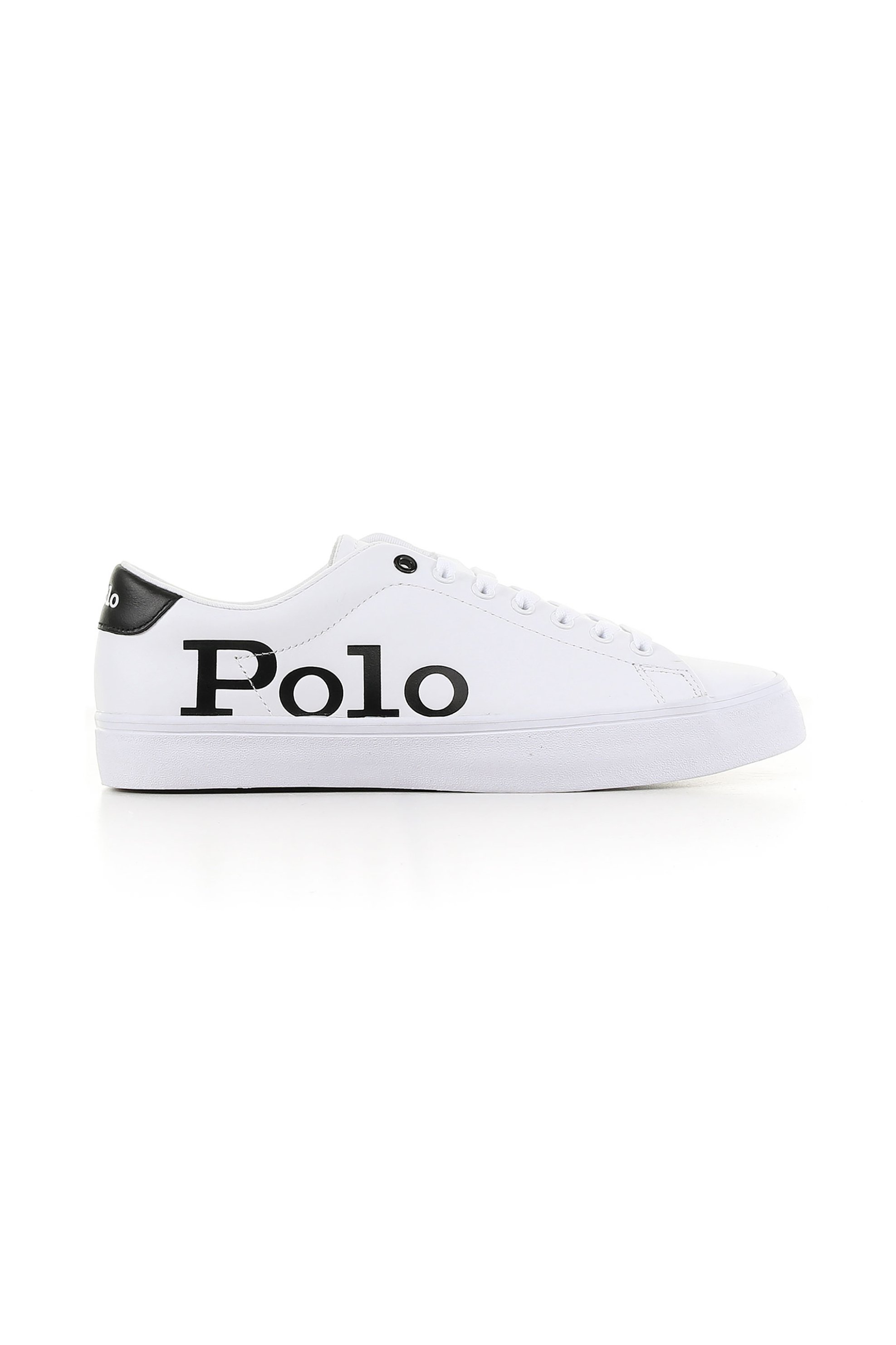 POLO RALPH LAUREN Polo Ralph Lauren ανδρικά sneakers με λογότυπο στο πλάϊ "Longwood" - 816862547001 Γκρι