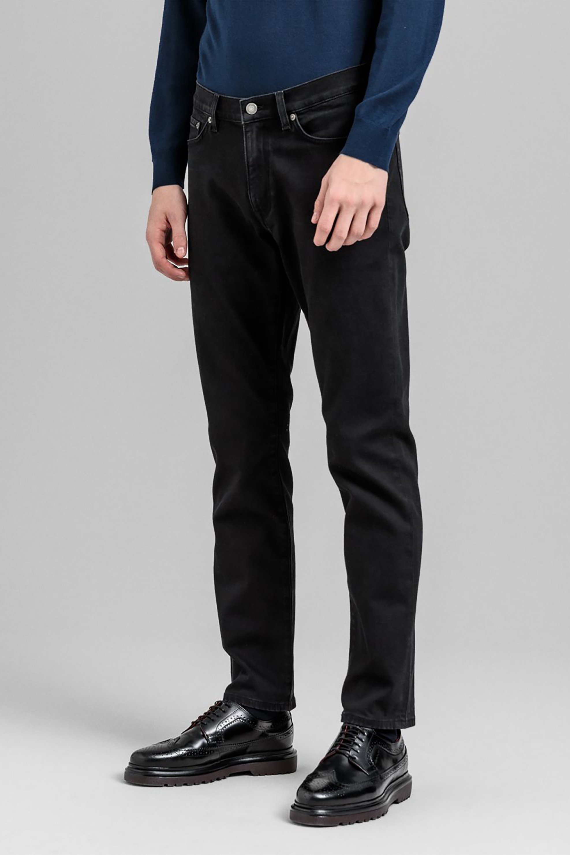 Gant ανδρικό τζην παντελόνι slim fit "Black" - 1000238 Μαύρο φωτογραφία