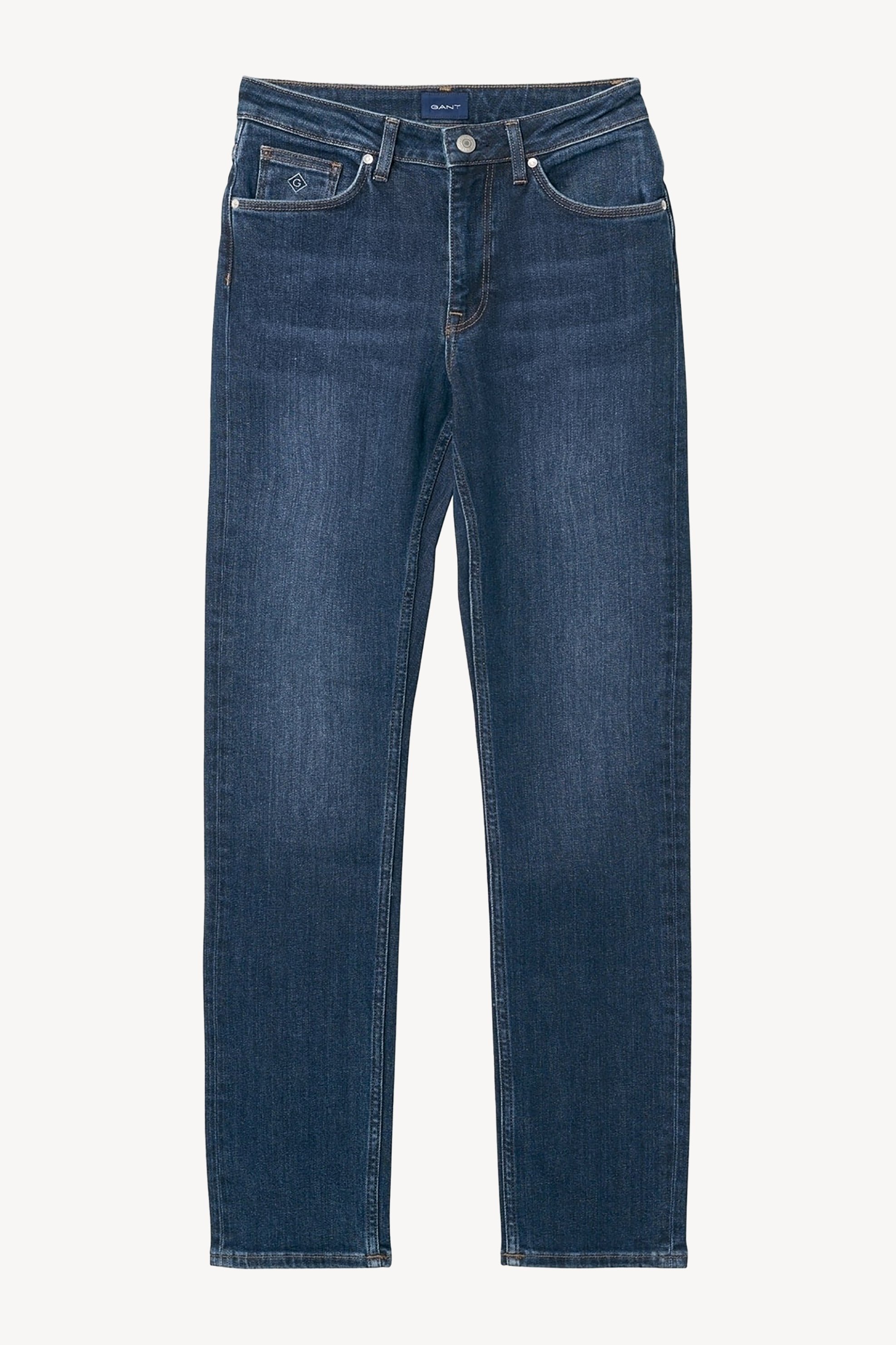 Gant γυναικείο τζην παντελόνι slim (32L) - 4100060 Μπλε Σκούρο φωτογραφία