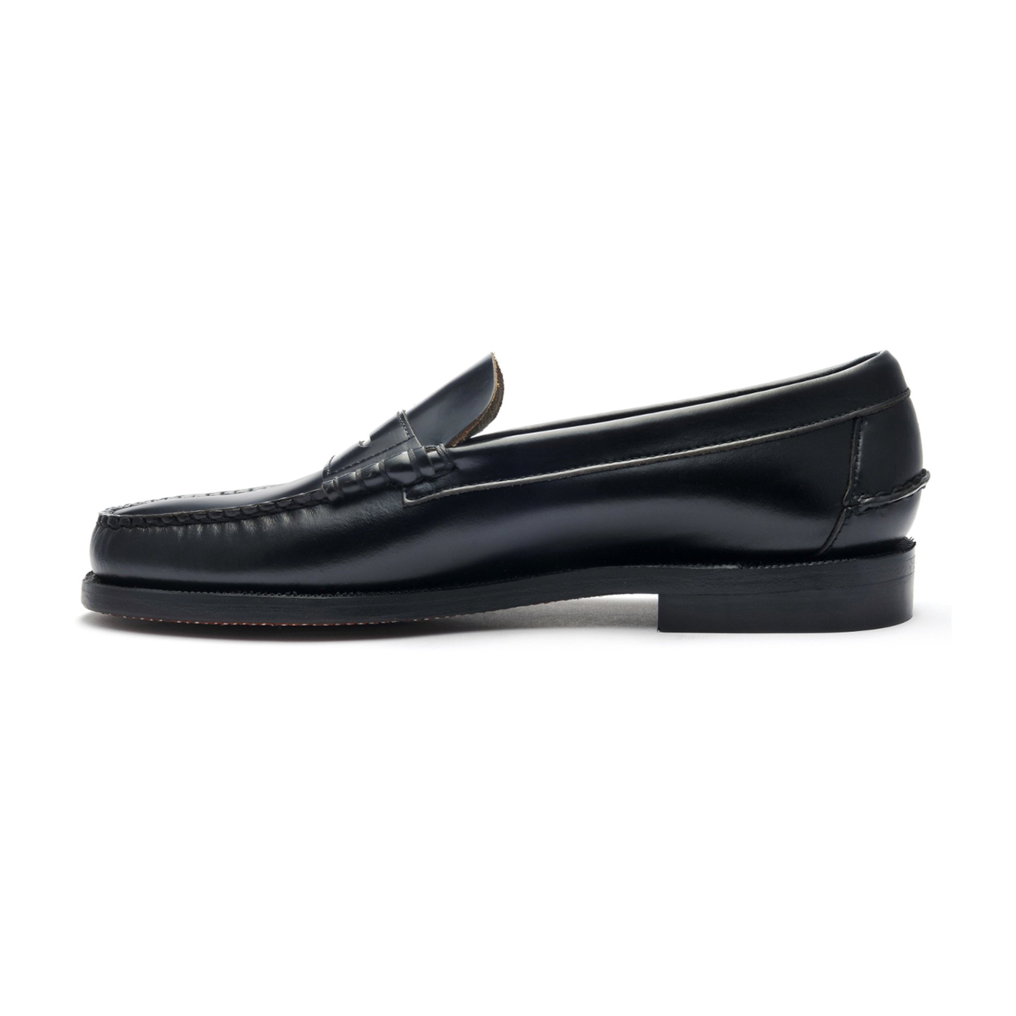 Sebago® ανδρικά penny loafers δερμάτινα "Classic Dan " - L7000300-902W Μαύρο φωτογραφία