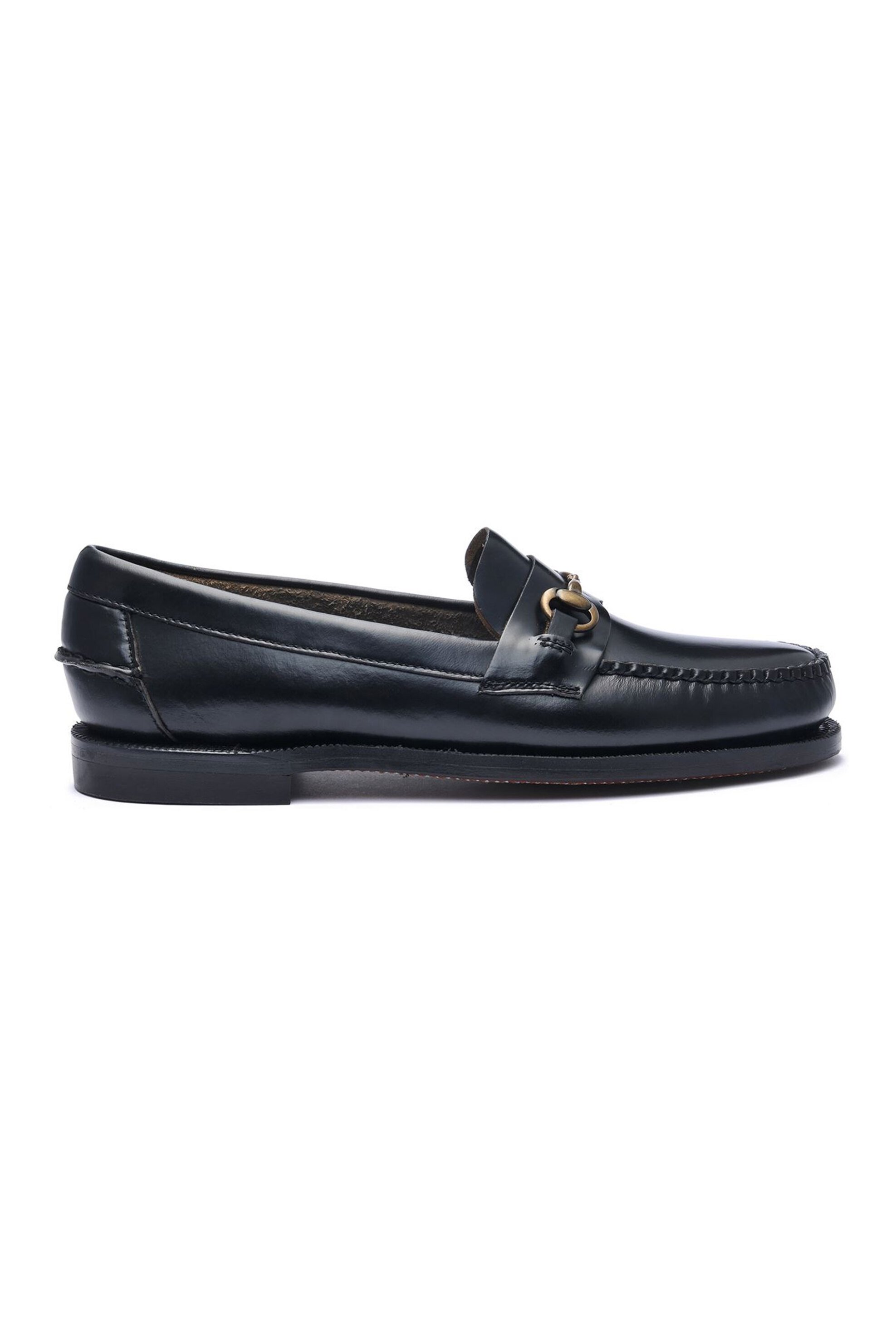  Sebago® γυναικεία loafers δερμάτινα με αγκράφα 