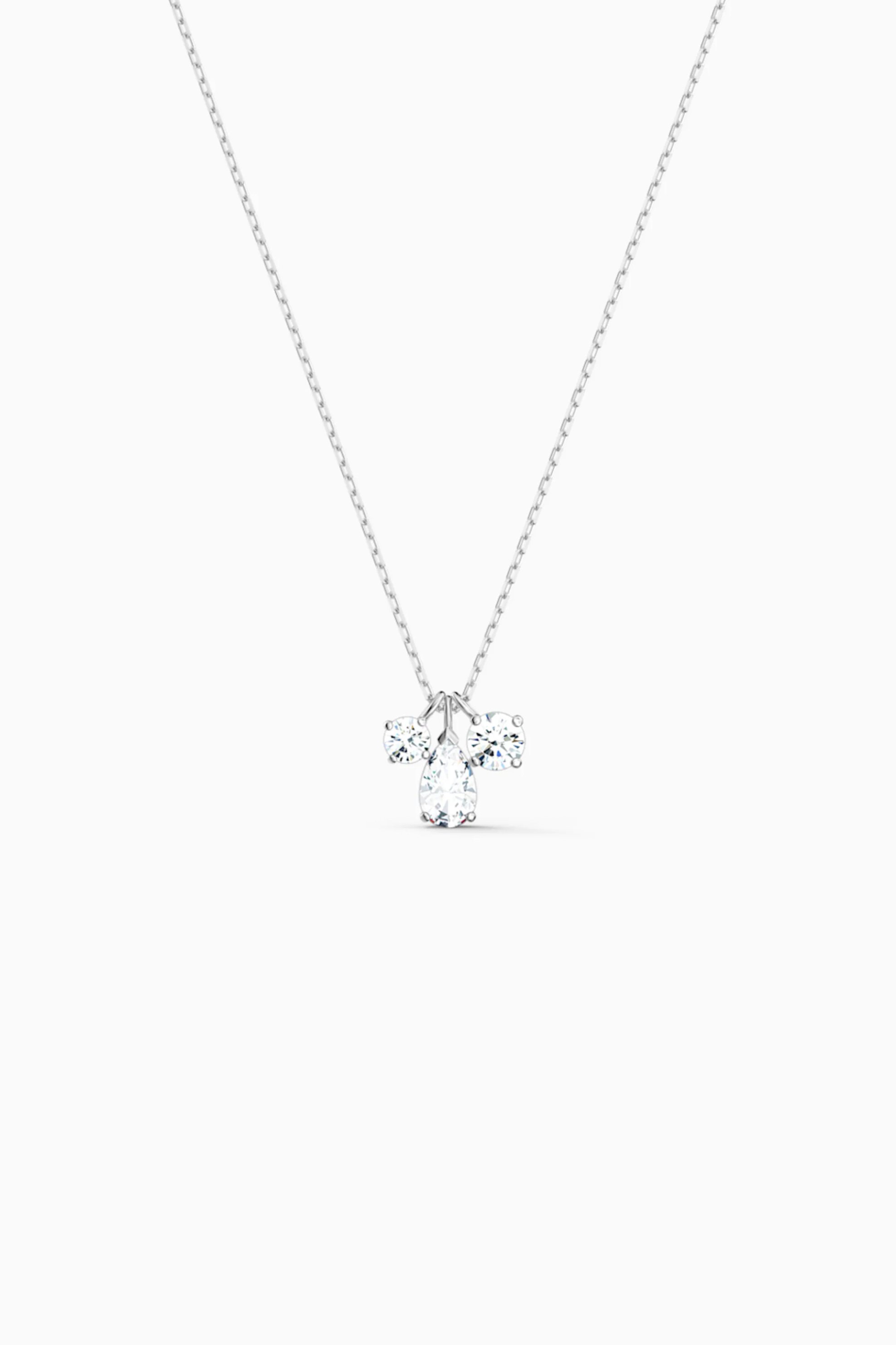  Swarovski Attract Cluster Pendant, White, Rhodium plated - 5571077 2025