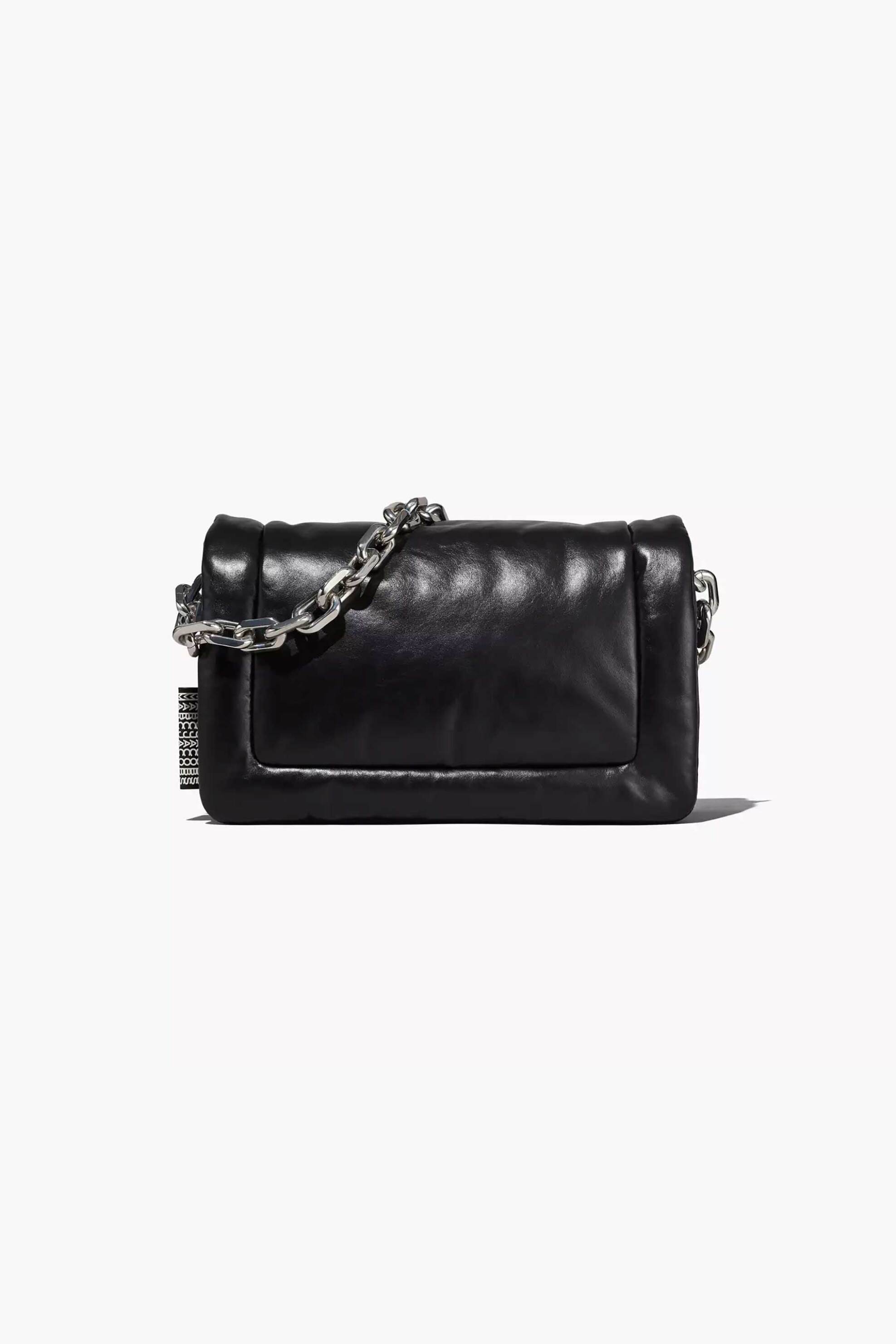 MARC JACOBS Marc Jacobs γυναικεία δερμάτινη τσάντα ώμου "The Small Shoulder Bag" - 2S3HSH002H03 Μαύρο