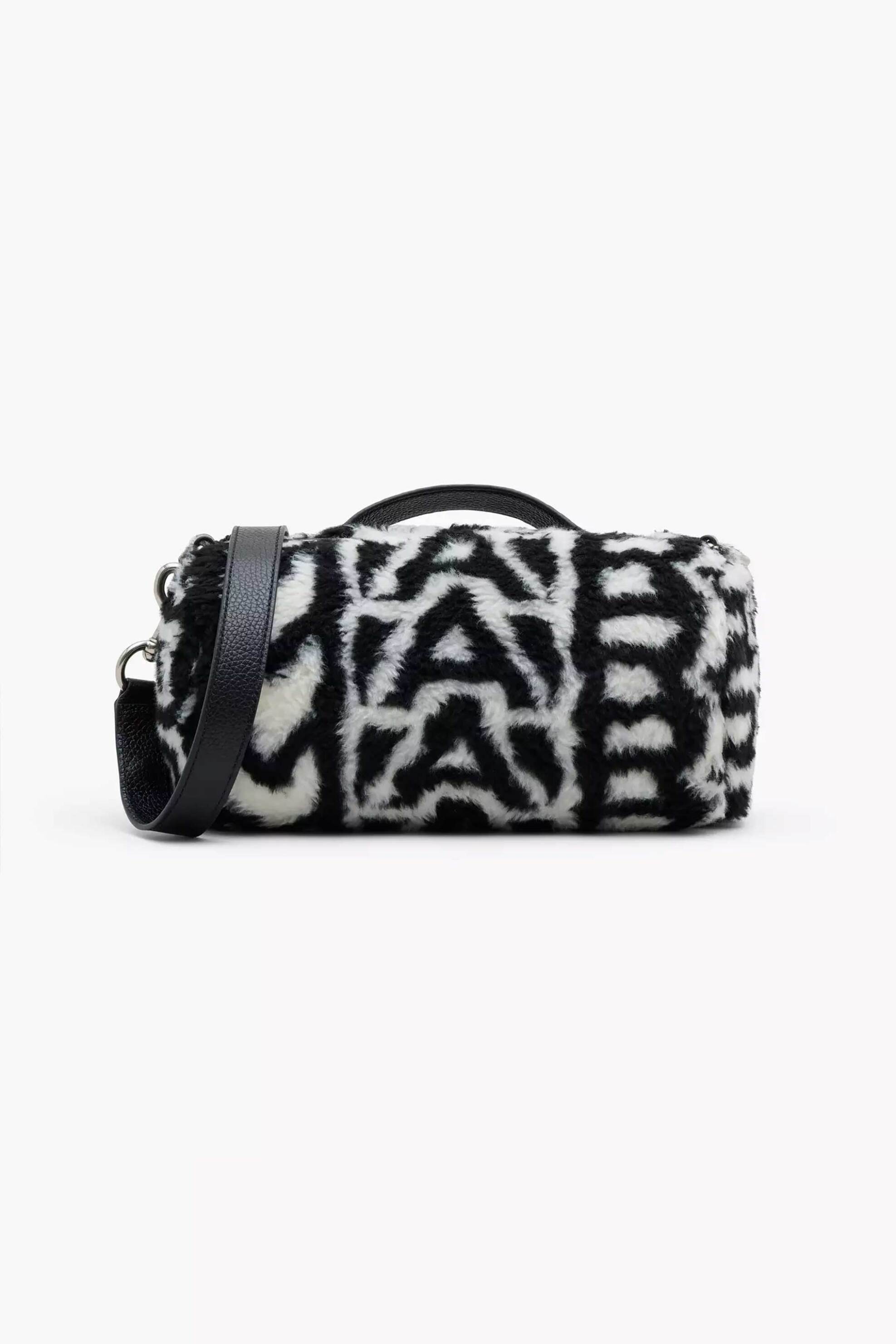 Marc Jacobs Marc Jacobs γυναικεία τσάντα crossbody με all-over λογότυπο και faux γούνα 