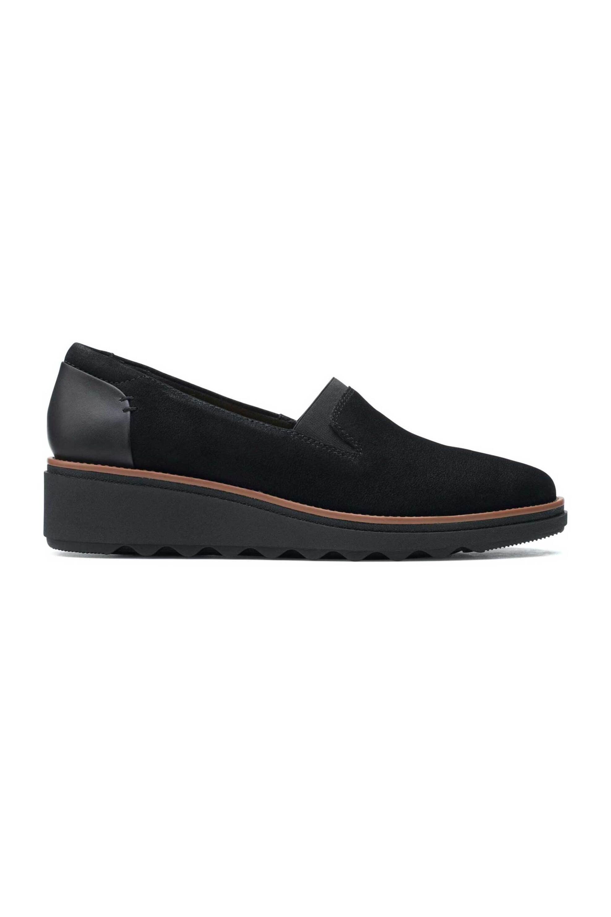  Clarks γυναικεία loafers μονόχρωμα suede 