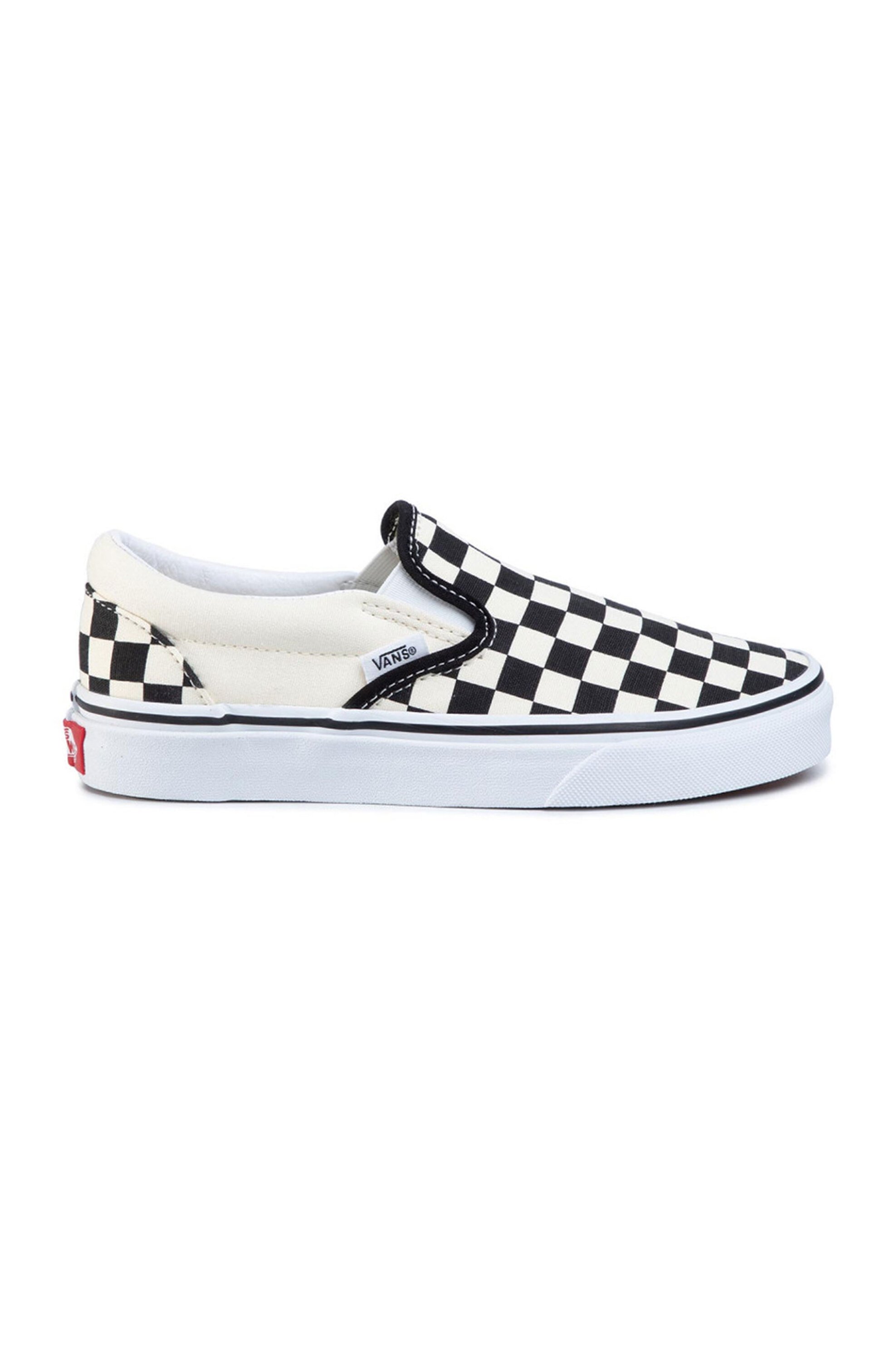 VANS Vans unisex υφασμάτινα παπούτσια Classic Slip-On - VN000EYEBWW1-** Λευκό