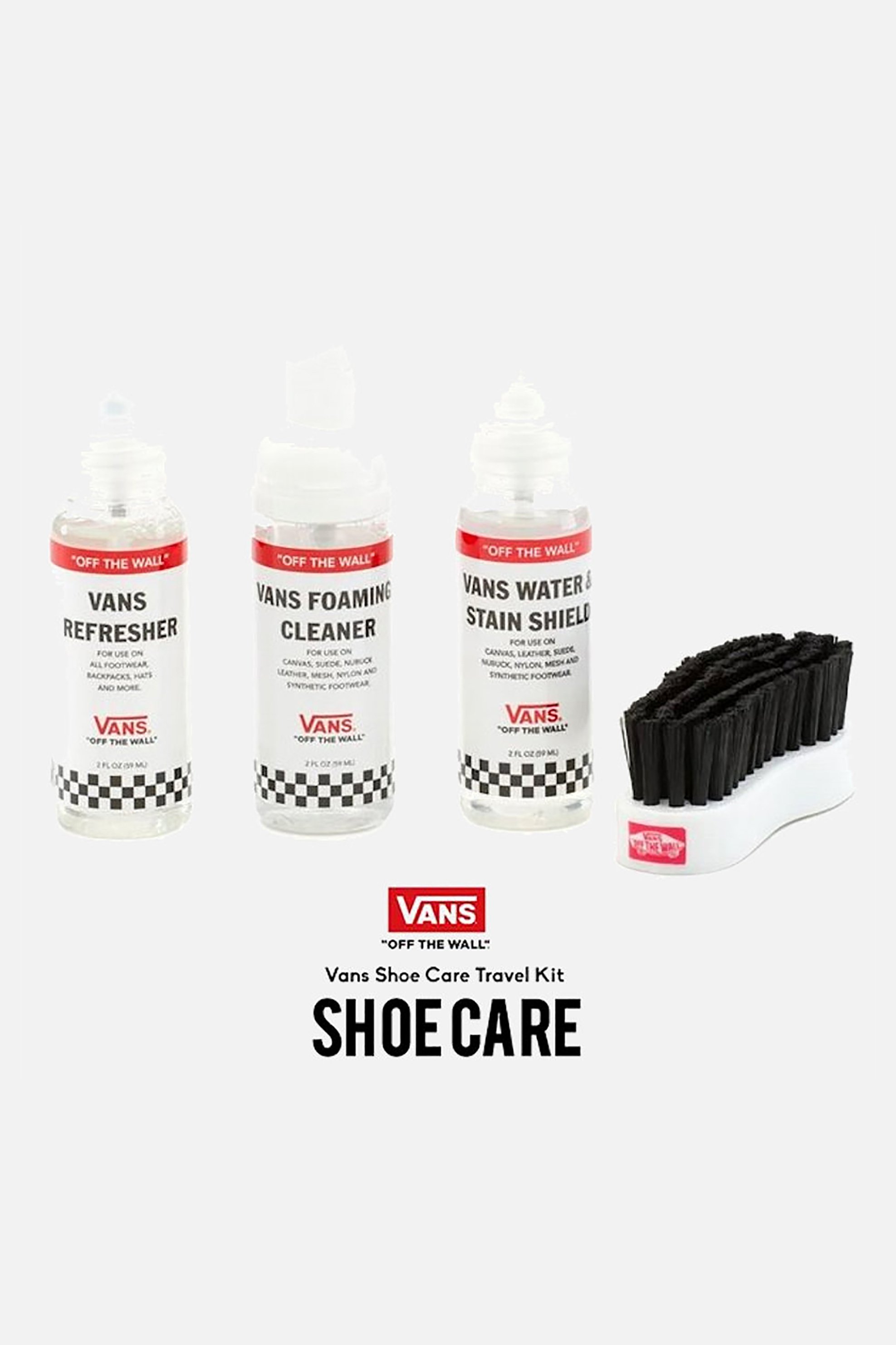 VANS Vans Shoe Care Travel Kit (4 τεμάχια) - VN0A3IHTWHT1 Λευκό