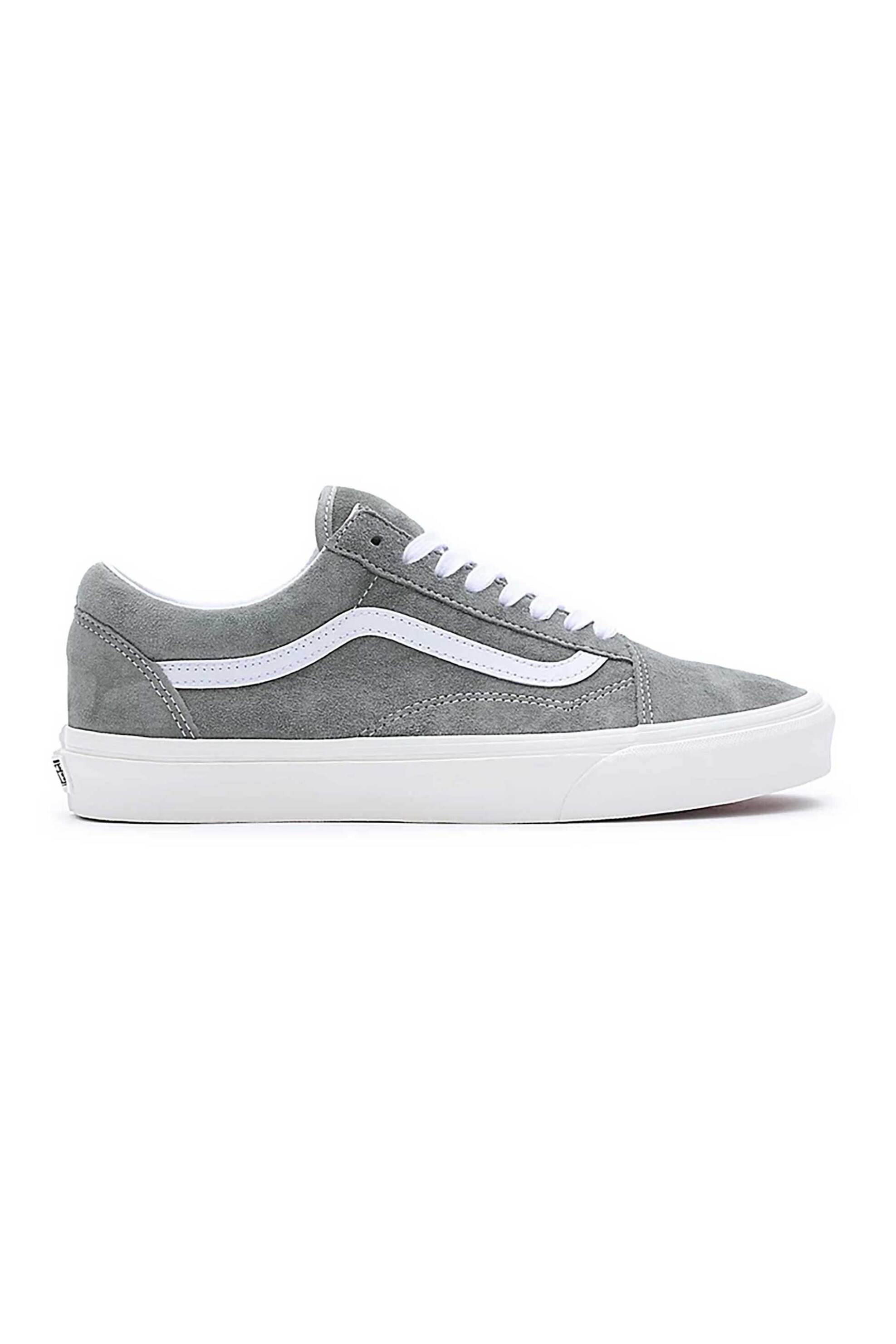 VANS Vans unisex sneakers μονόχρωμα από δέρμα suede "Old Skool" - VN0005UFBY11 Γκρι