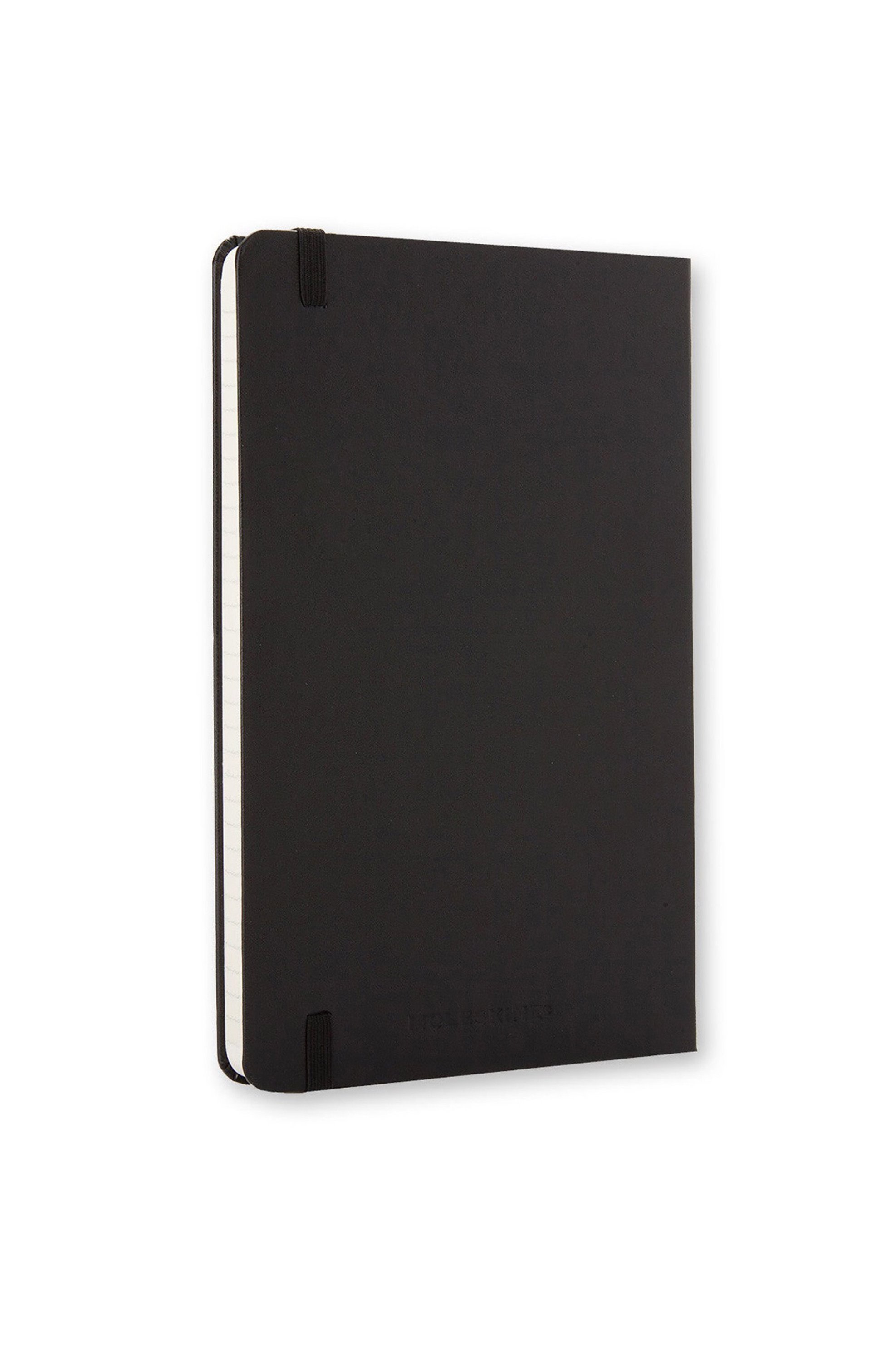 Moleskine σημειωματάριο μονόχρωμο "Classic Notebook Ruled Pocket" Μαύρο - MM710 φωτογραφία