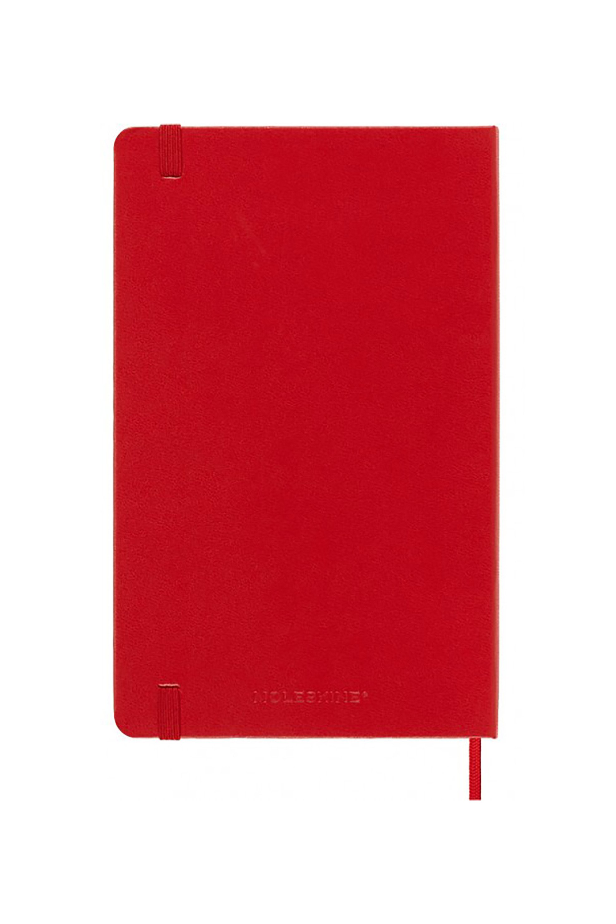 Moleskine σημειωματάριο μονόχρωμο "Classic Notebook L" Κόκκινο - QP060R φωτογραφία