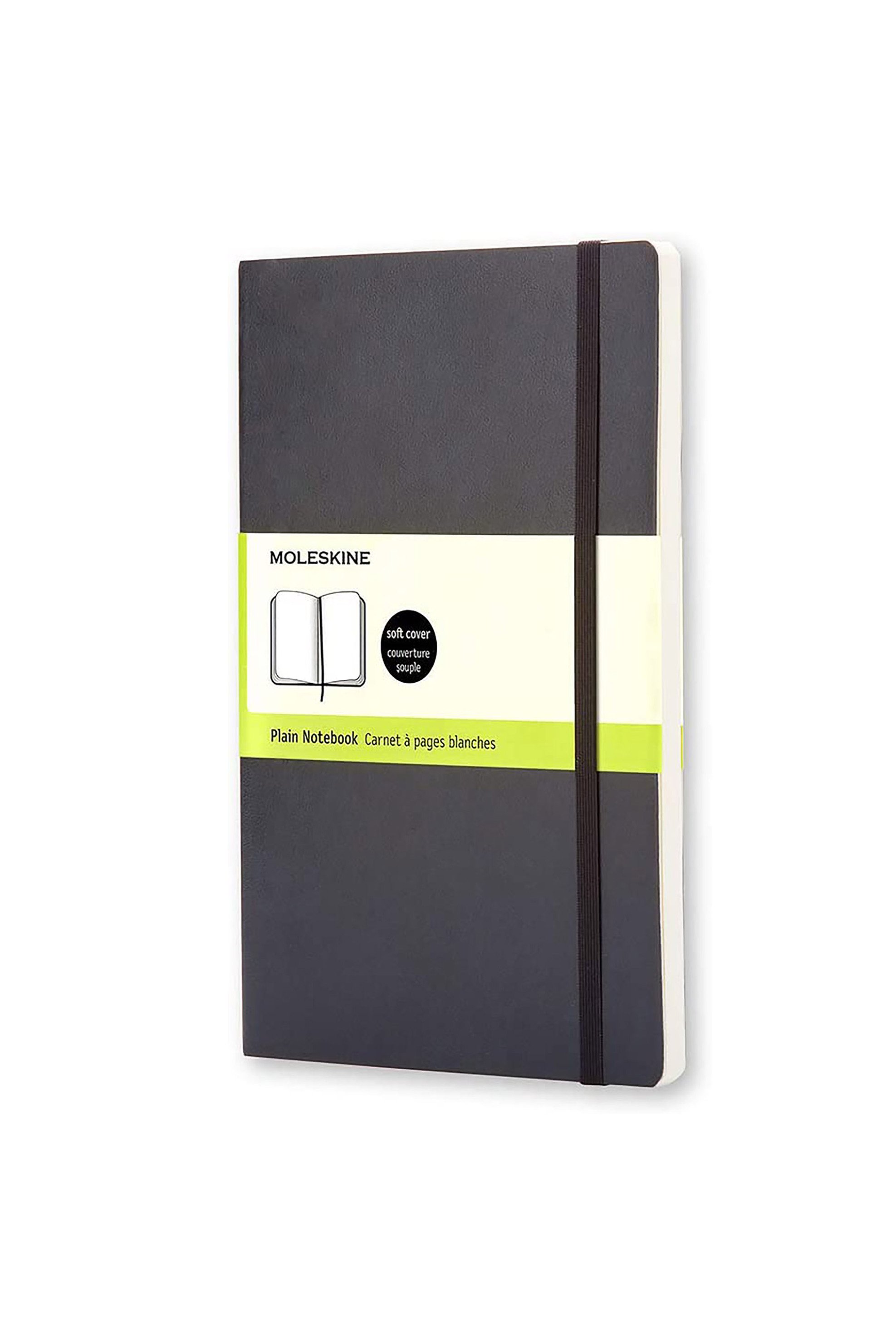 MOLESKINE Moleskine σημειωματάριο μονόχρωμο "Classic Notebook Pocket" Μαύρο - QP613