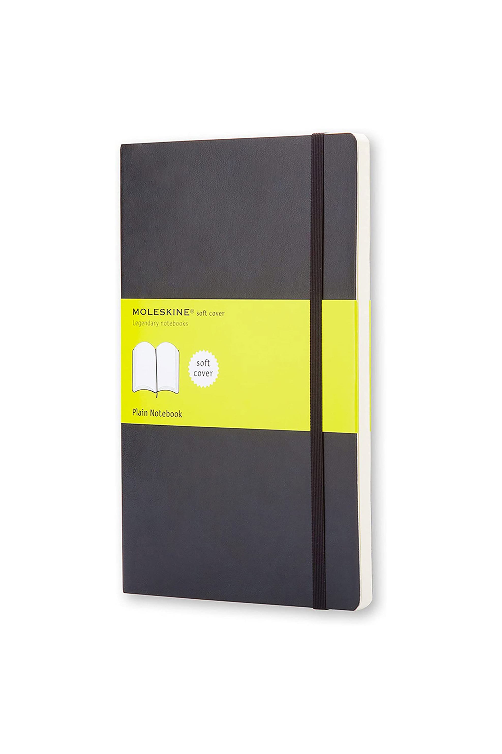 MOLESKINE Moleskine σημειωματάριο μονόχρωμο "Classic Notebook L" Μαύρο - QP618