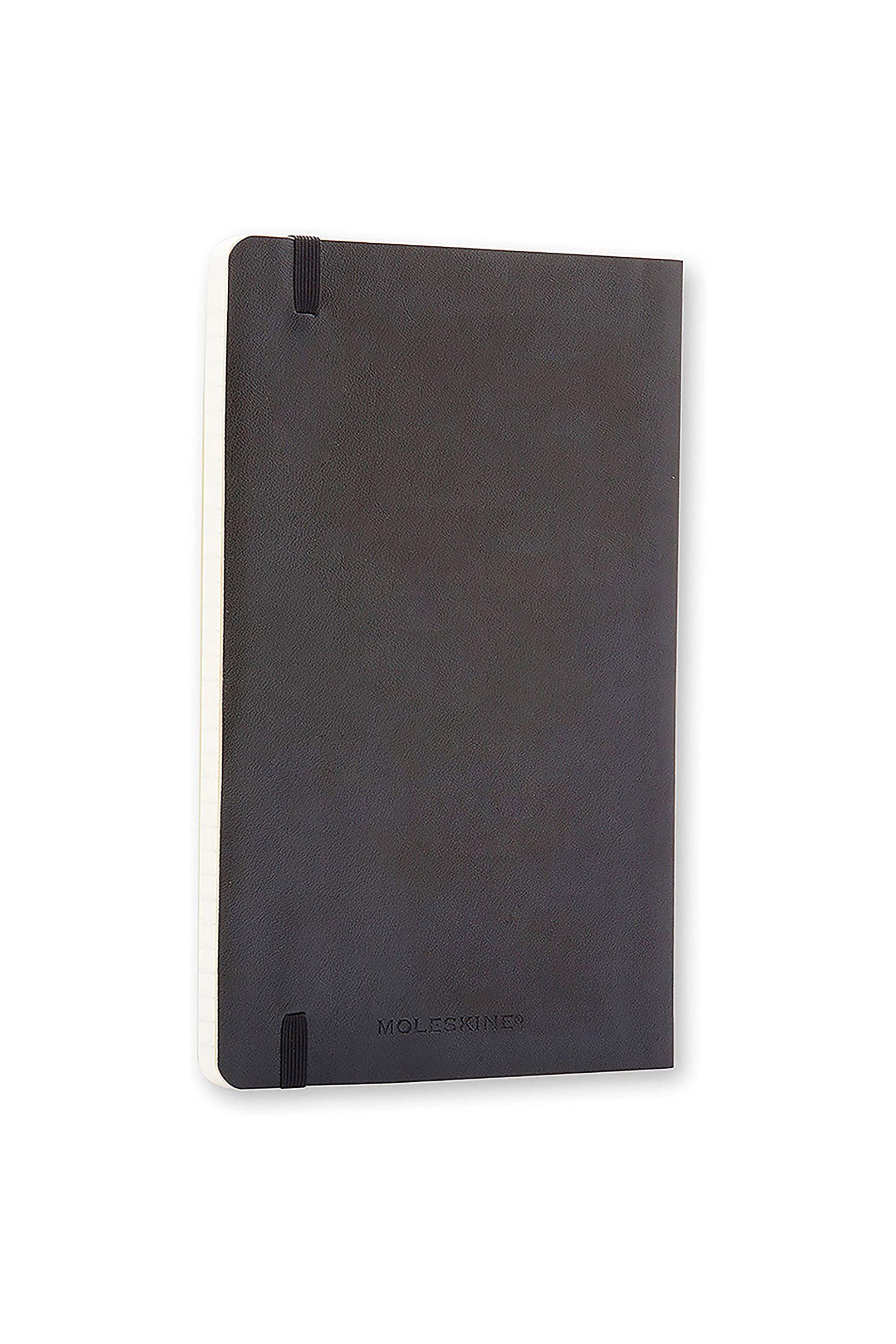 Moleskine σημειωματάριο μονόχρωμο "Classic Notebook L" Μαύρο - QP618 φωτογραφία