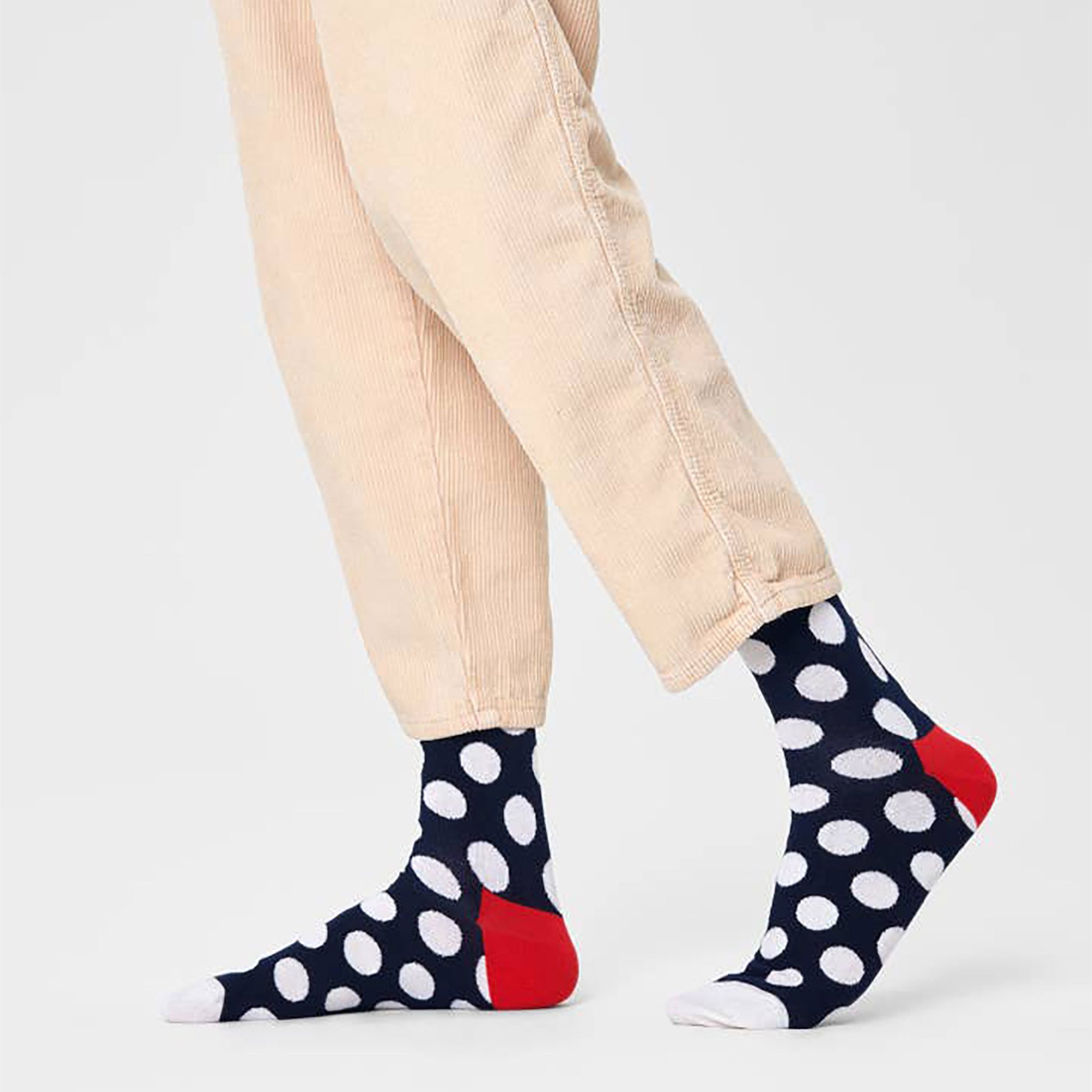 Happy Socks unisex κάλτσες "Big Dot" - BDO01-6650 Μπλε φωτογραφία