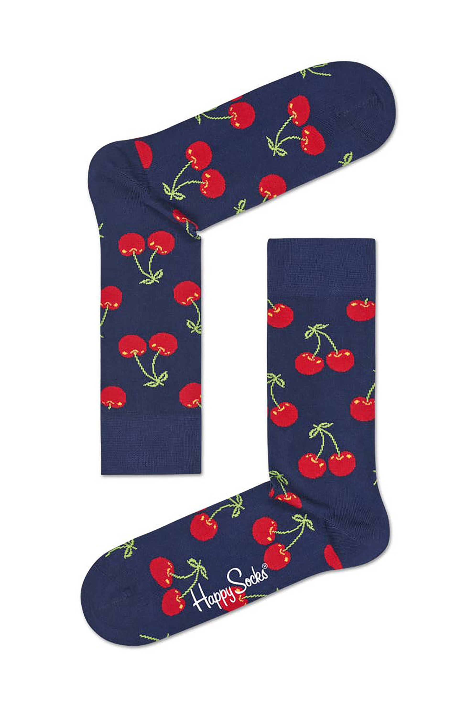 HAPPY SOCKS Happy Socks unisex κάλτσες "Cherry" - CHE01-6050 Κόκκινο