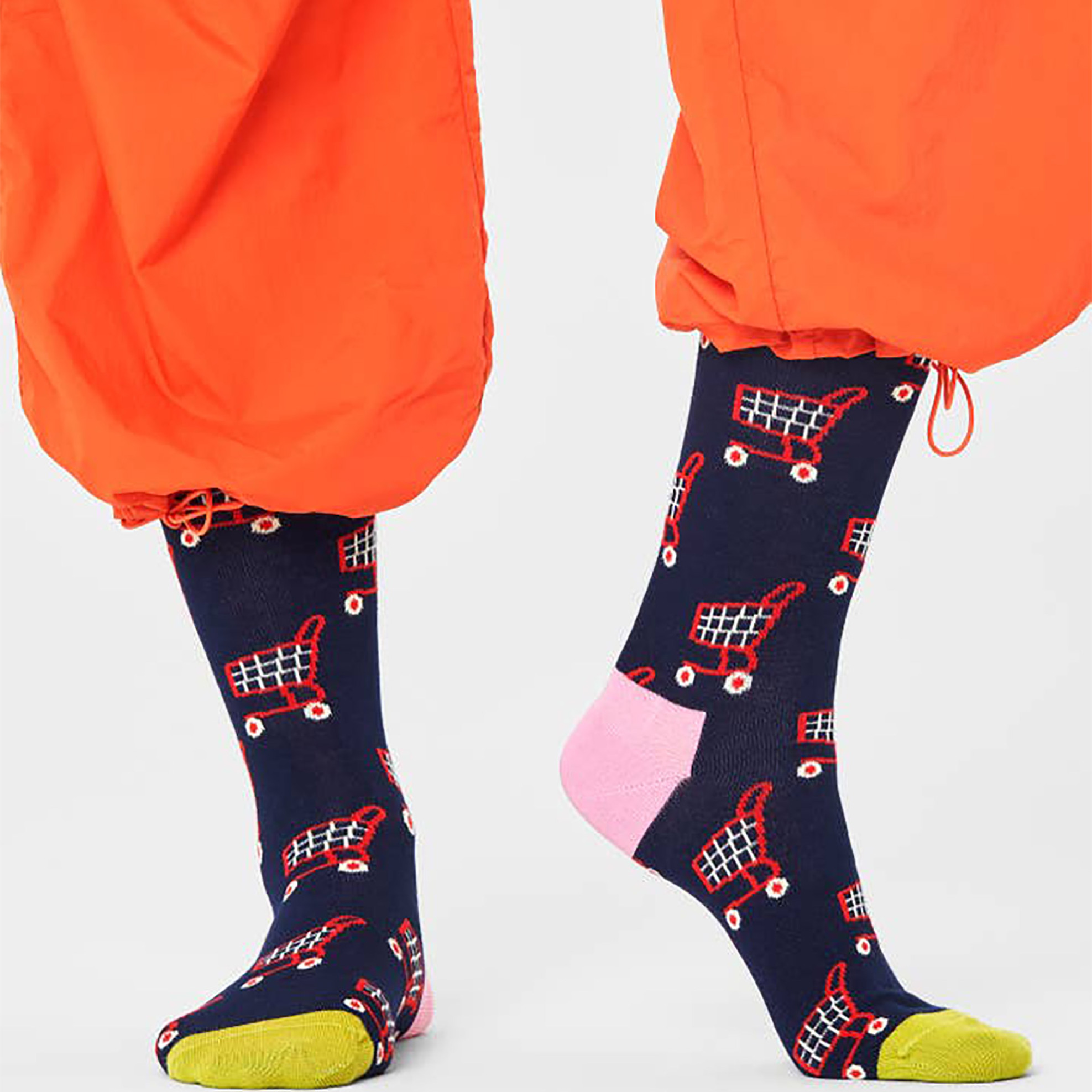 Happy Socks unisex κάλτσες "Shop Til You Drop" - SYD01-6500 Μαύρο φωτογραφία