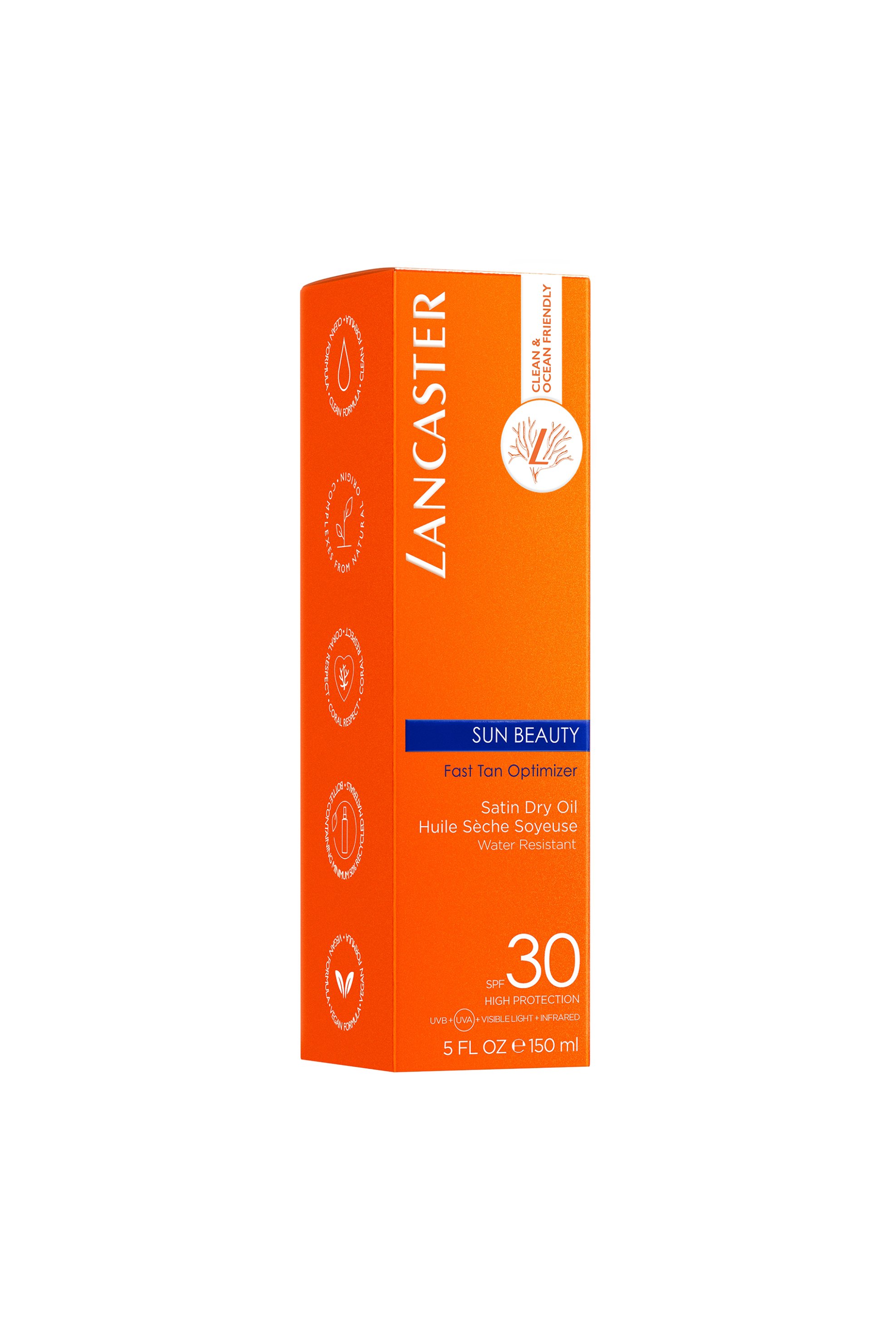 Lancaster Sun Beauty Satin Dry Oil SPF30 150 ml - 8571047574 φωτογραφία