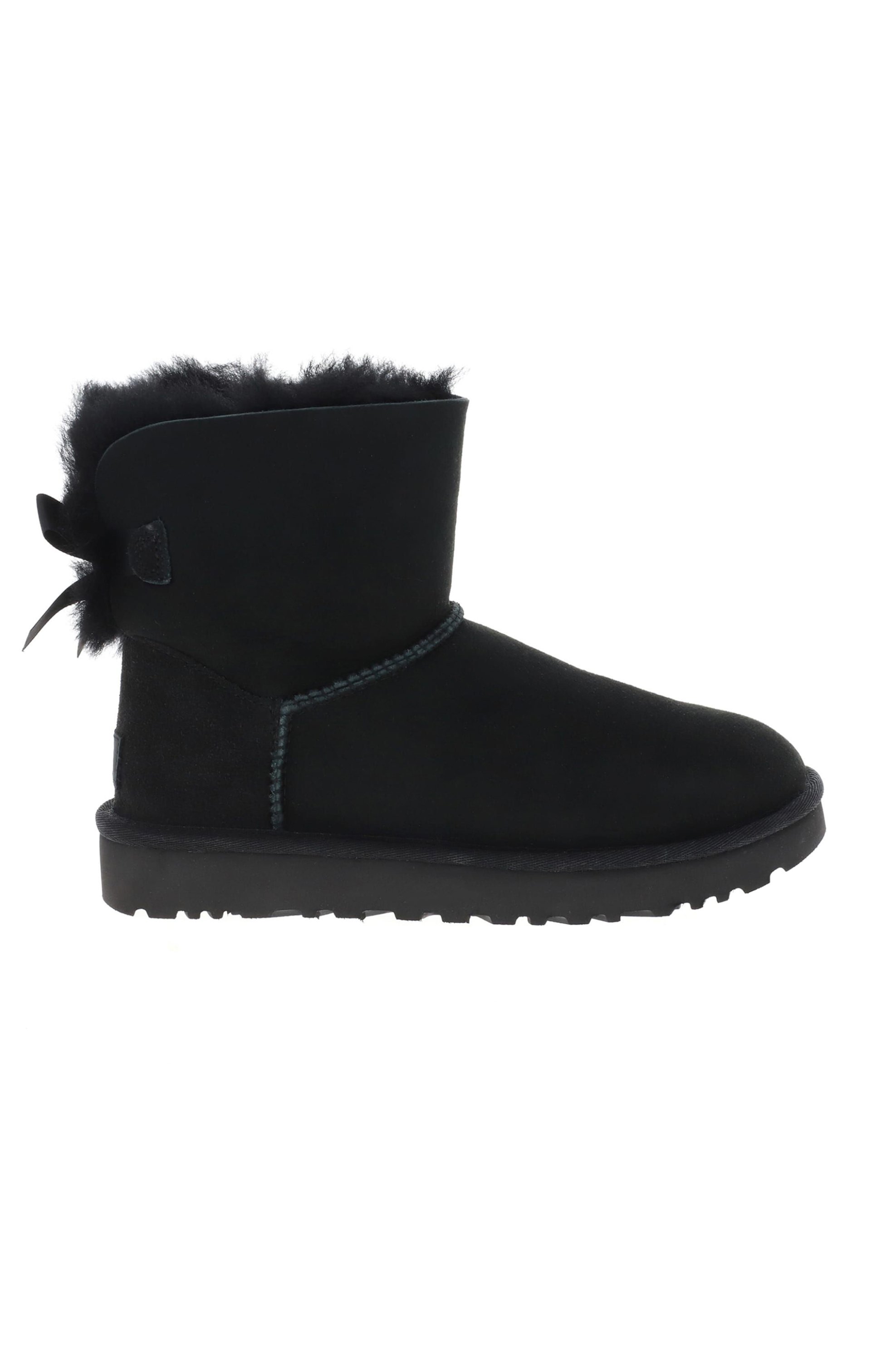  Ugg γυναικεία μποτάκια με φιόγκο ''Mini Balley Bow II'' - 1016501 Μαύρο 2025