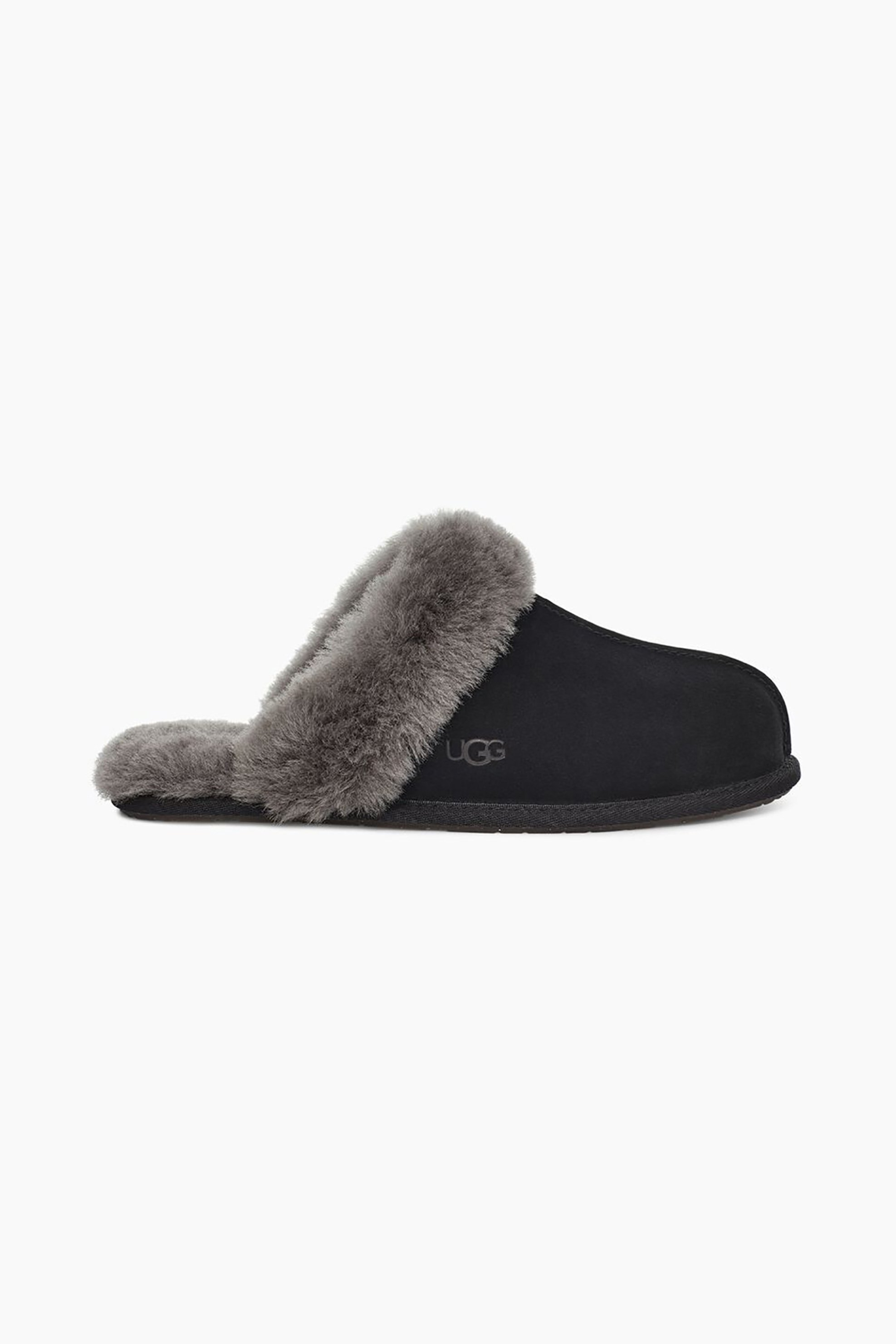  Ugg γυναικείες παντόφλες με γουνάκι ''Scuffette II' - 1106872 Μαύρο 2025