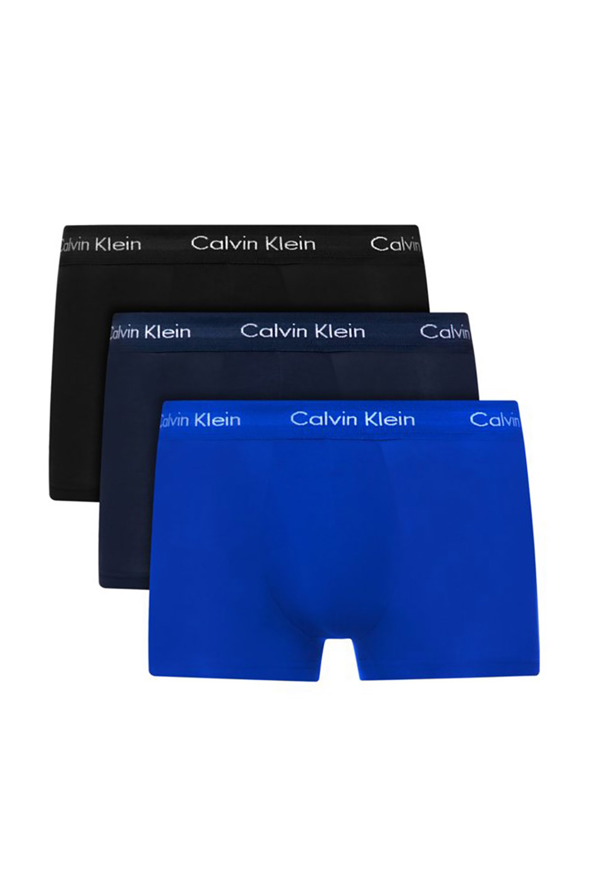 CALVIN KLEIN Calvin Klein ανδρικό σετ εσωρούχων boxer με λογότυπο στο λάστιχο (3 τεμάχια) - 0000U2664G Μπλε