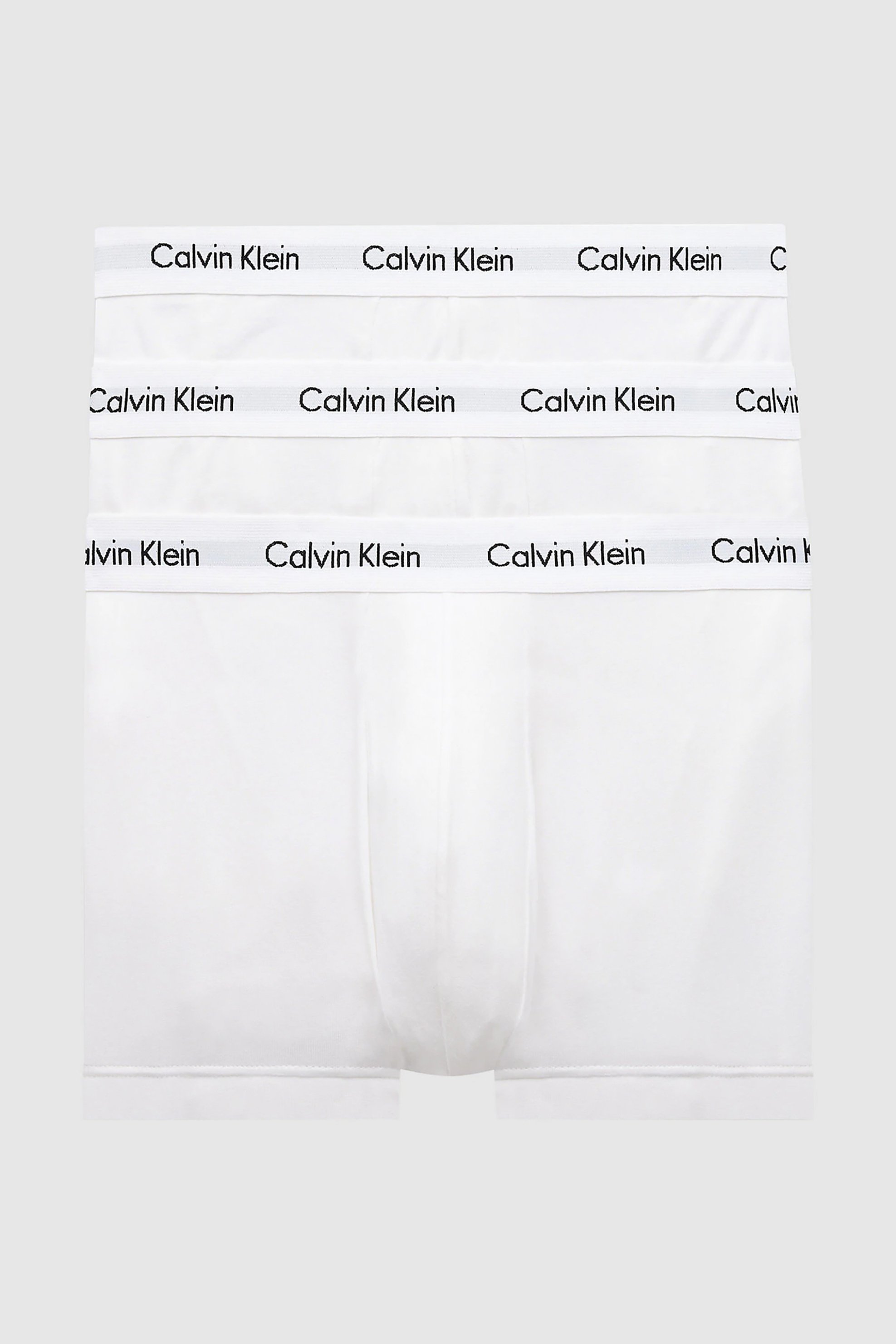 CALVIN KLEIN Calvin Klein ανδρικό σετ εσωρούχων boxer με λογότυπο στο λάστιχο (3 τεμάχια) - 0000U2664G Λευκό