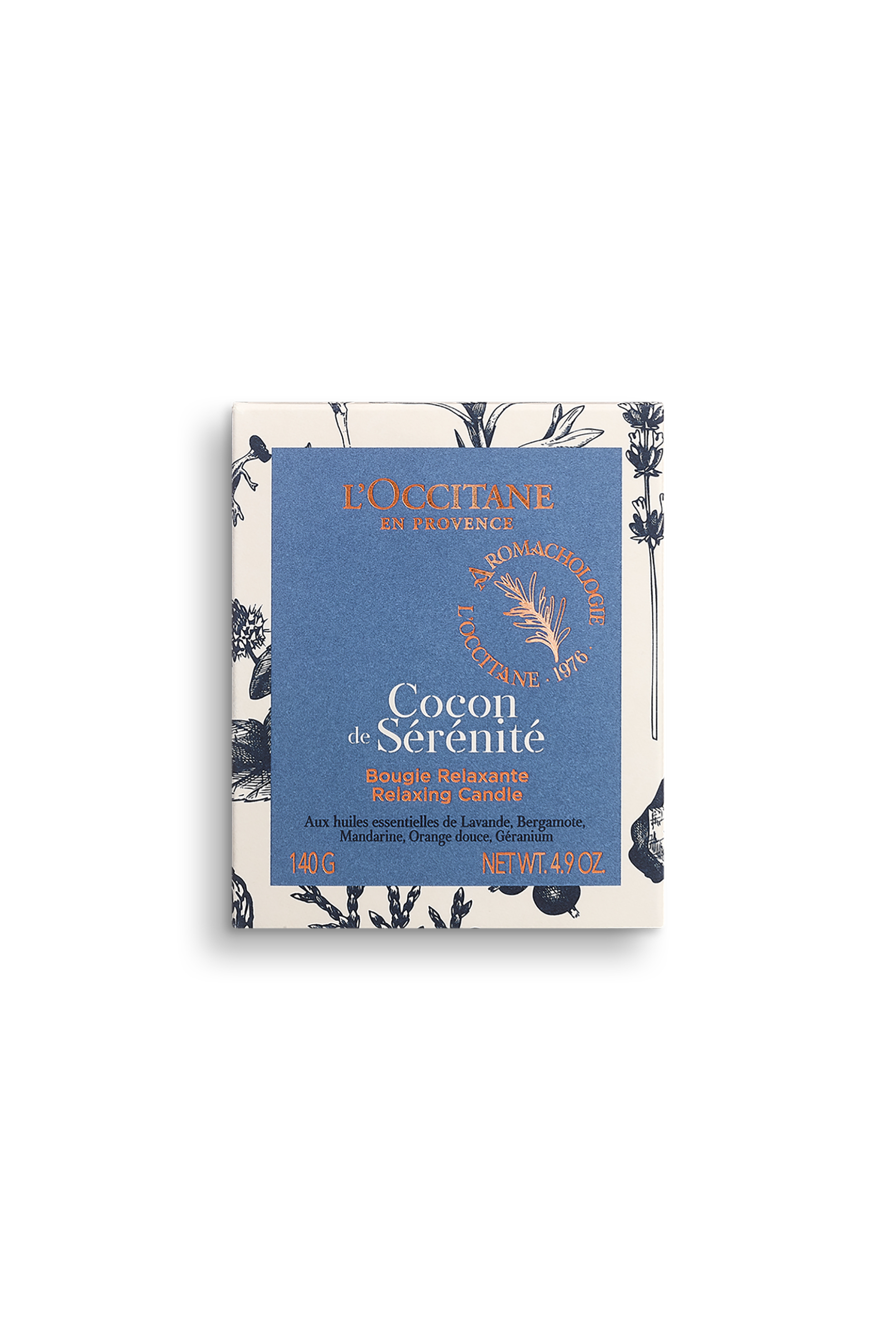 L'Occitane Relaxing Candle Serenity Cocoon 140 gr - 1053533 φωτογραφία