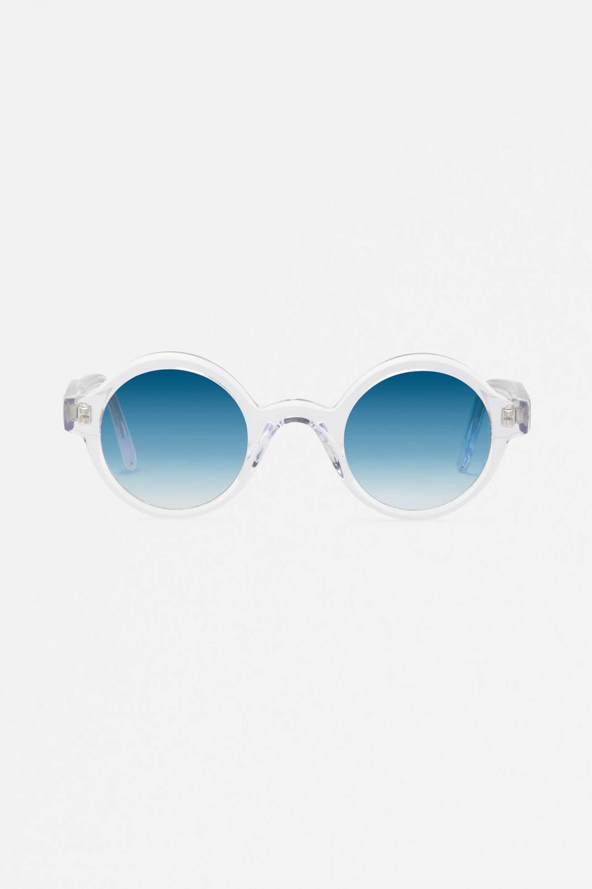 JIMMY FAIRLY SUNGLASSES Jimmy Fairly unisex γυαλιά ηλίου στρογγυλά "La Tayler" - P366-CR211es Διάφανο