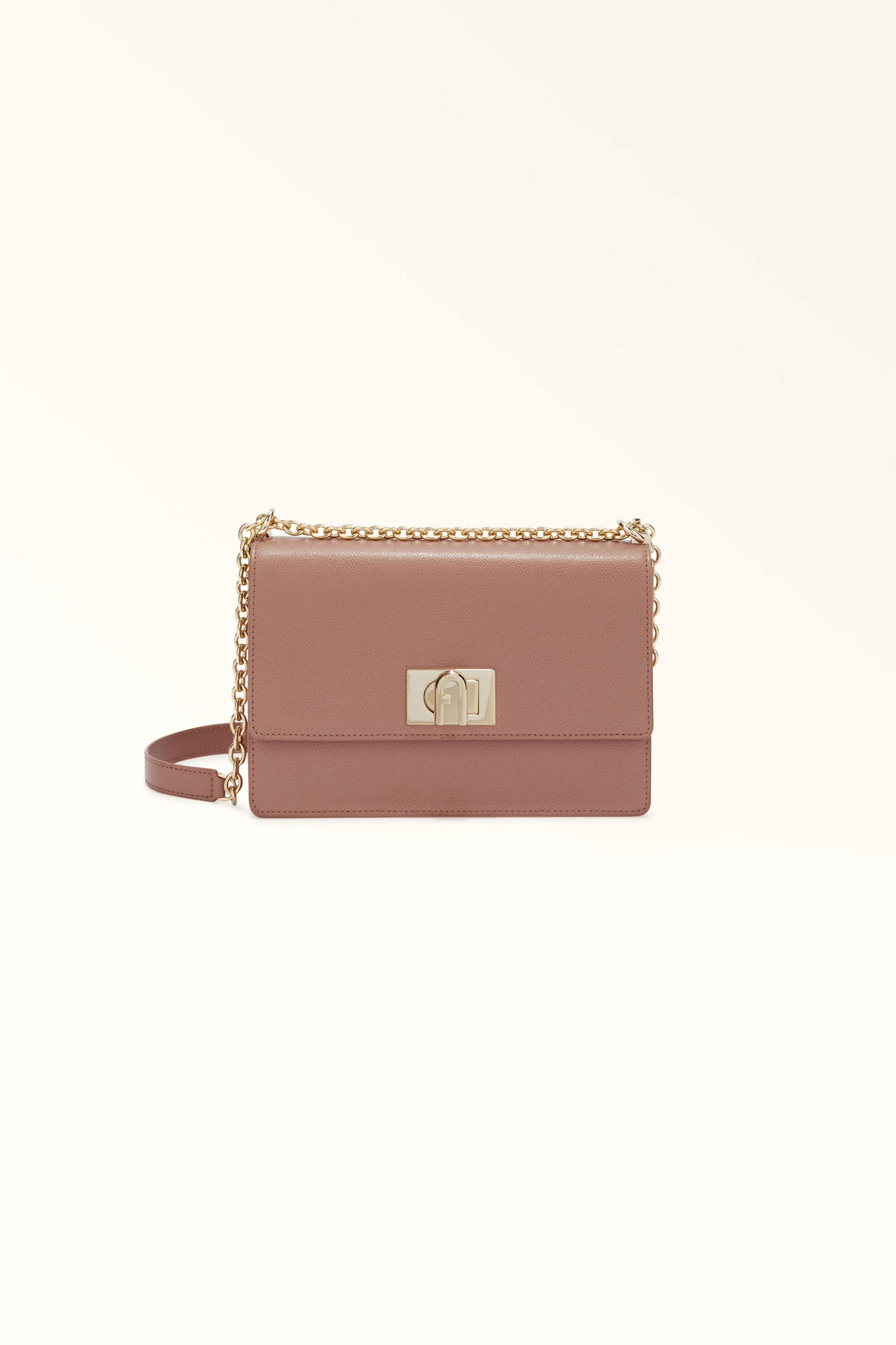  Furla γυναικεία δερμάτινη τσάντα crossbody - BAFIACO-ARE000 Καφέ Ανοιχτό 2025