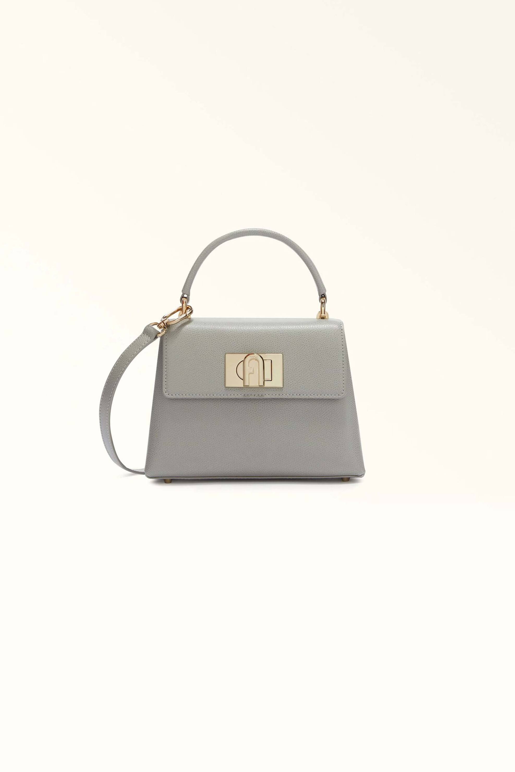  Furla γυναικείο δερμάτινο mini bag - WB00109-ARE000 Γκρι 2025