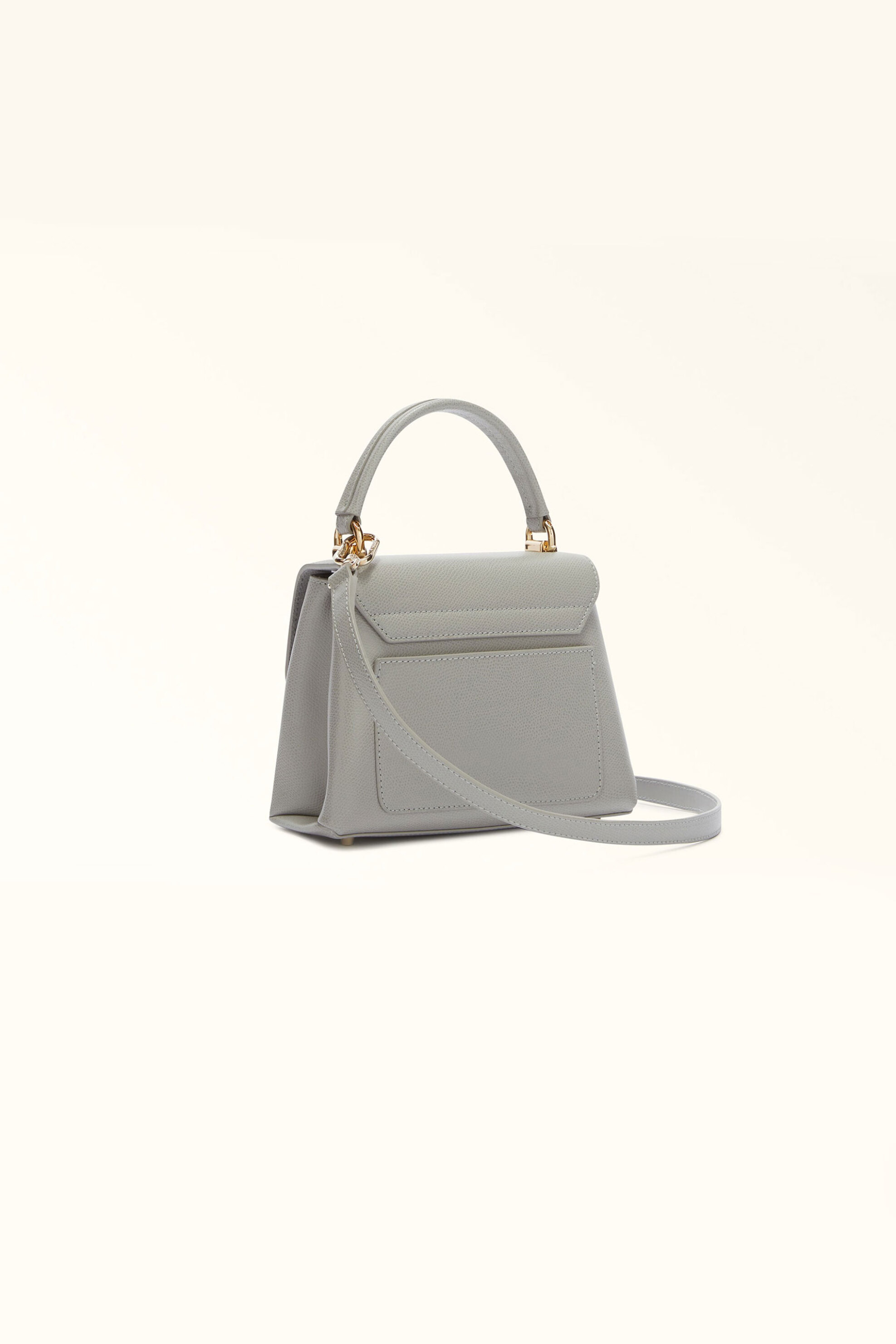 Furla γυναικείο δερμάτινο mini bag - WB00109-ARE000 Γκρι φωτογραφία