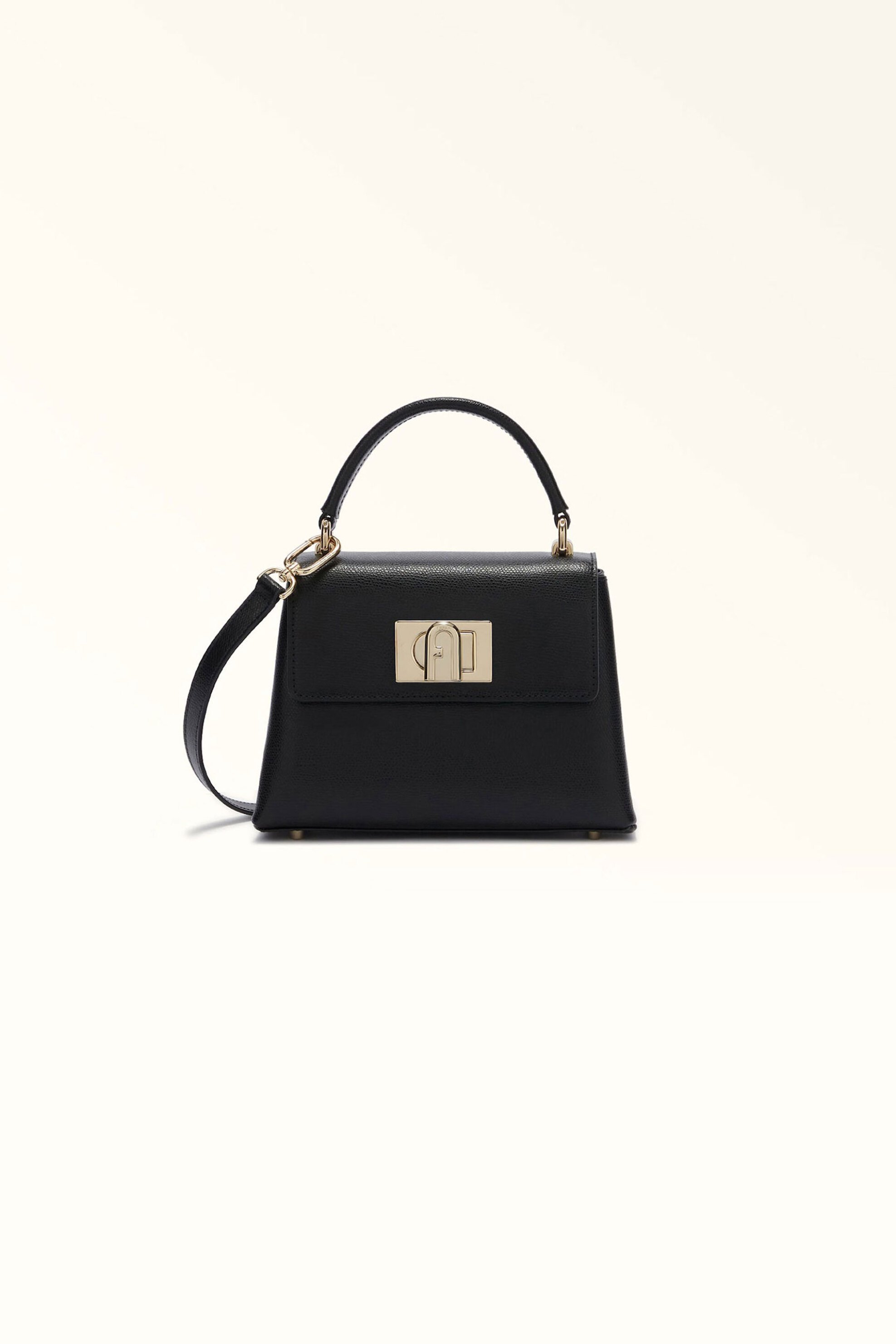  Furla γυναικείο δερμάτινο mini bag - WB00109-ARE000 Μαύρο 2025